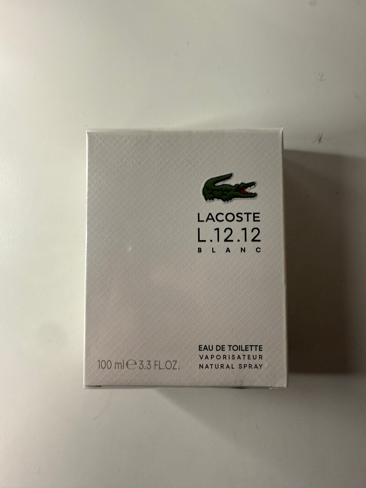Lacoste L.12.12 Blanc Eau de Toilette 100ml, Ophalen of Verzenden, Nieuw