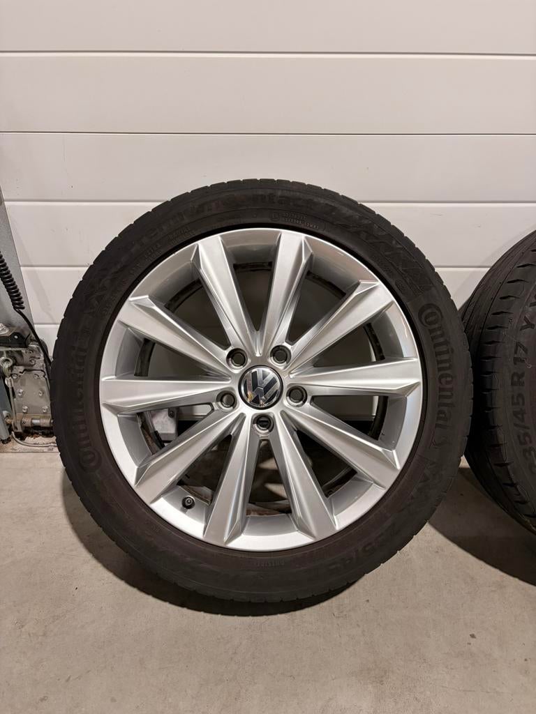 VW Passat B7 5x112 17 inch Salamanca zomerset, Auto-onderdelen, Banden en Velgen, Ophalen, Gebruikt, Banden en Velgen, 17 inch