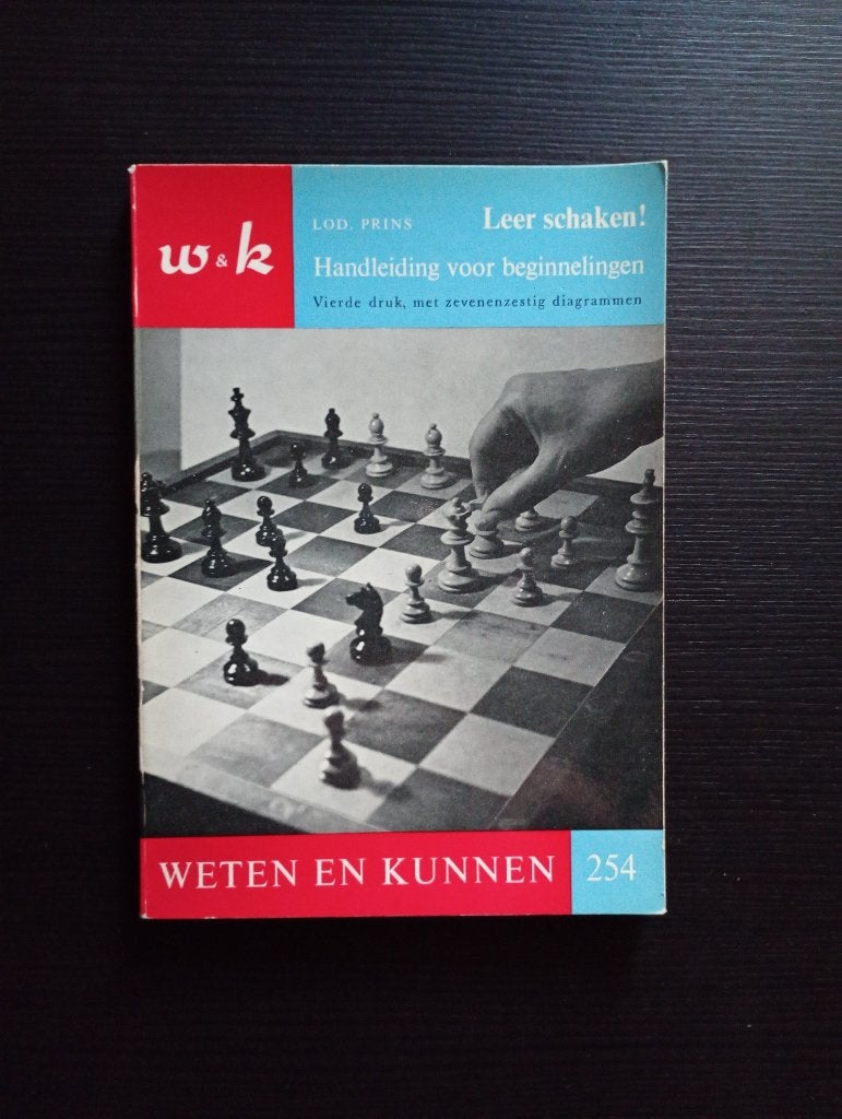 Leer schaken, Ophalen of Verzenden, Minder dan 500 stukjes, Zo goed als nieuw, Schaken