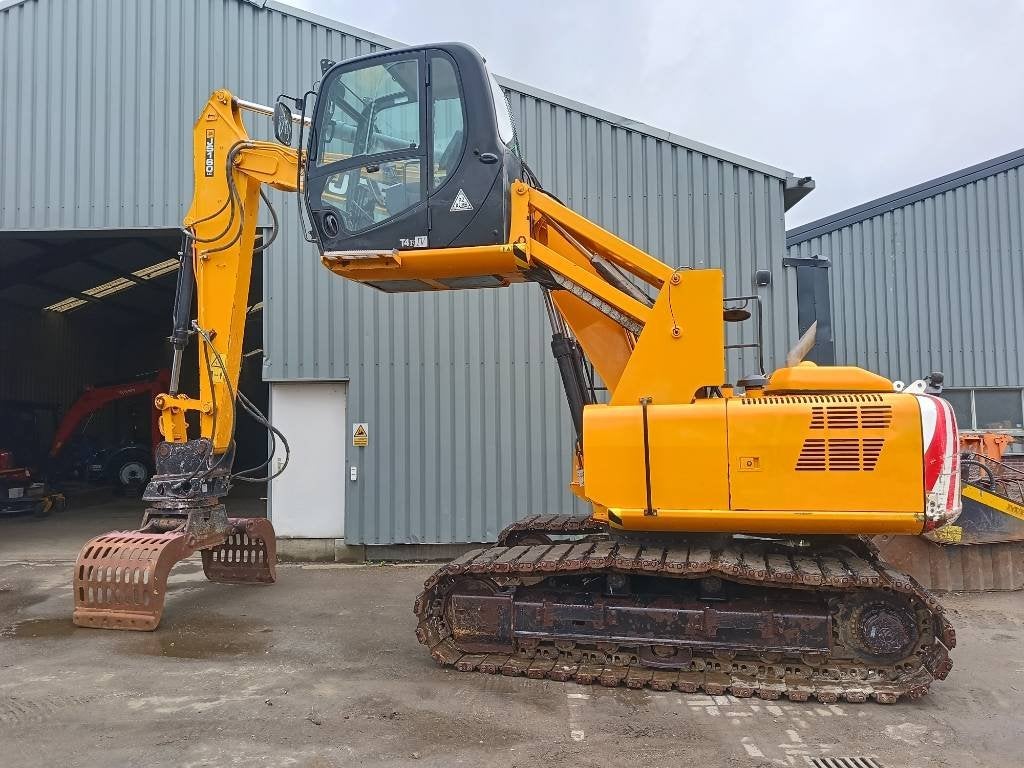 JCB JS160HR tracked waste industry handler umsalgbagge, Kraan
