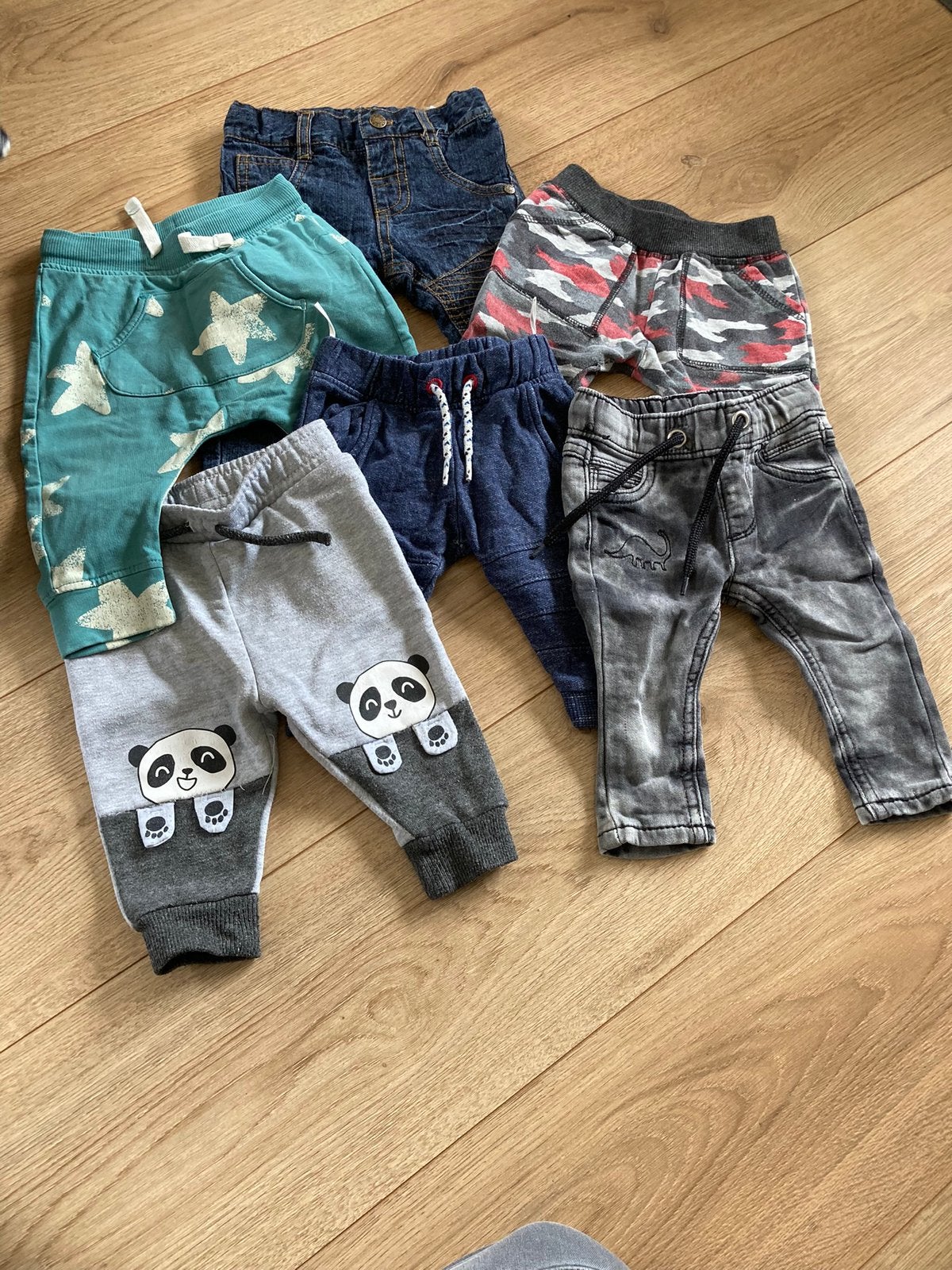 Broekjes jongens 6x maat 68, Kinderen en Baby's, Babykleding | Maat 68, Ophalen of Verzenden, Gebruikt, Jongetje, Broekje