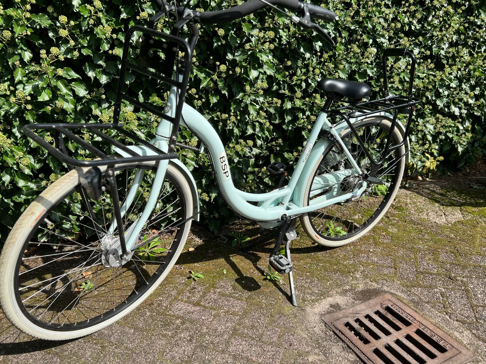 BSP mamafiets met lage instap en dubbele standaard, 50 tot 53 cm, Ophalen, Overige merken, Gebruikt