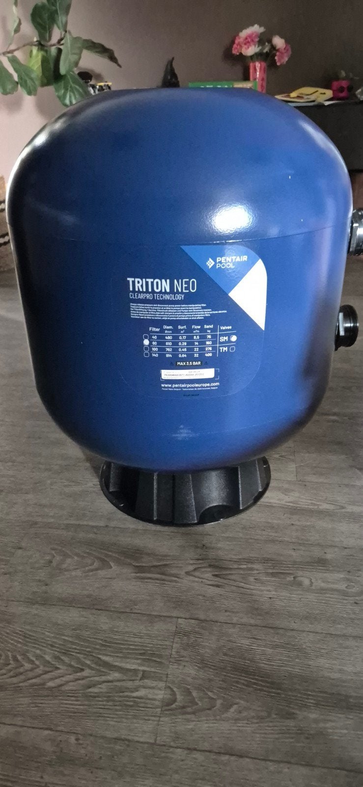 Pentair Triton Neo zandfilter 14m³ - Nieuw, Ophalen