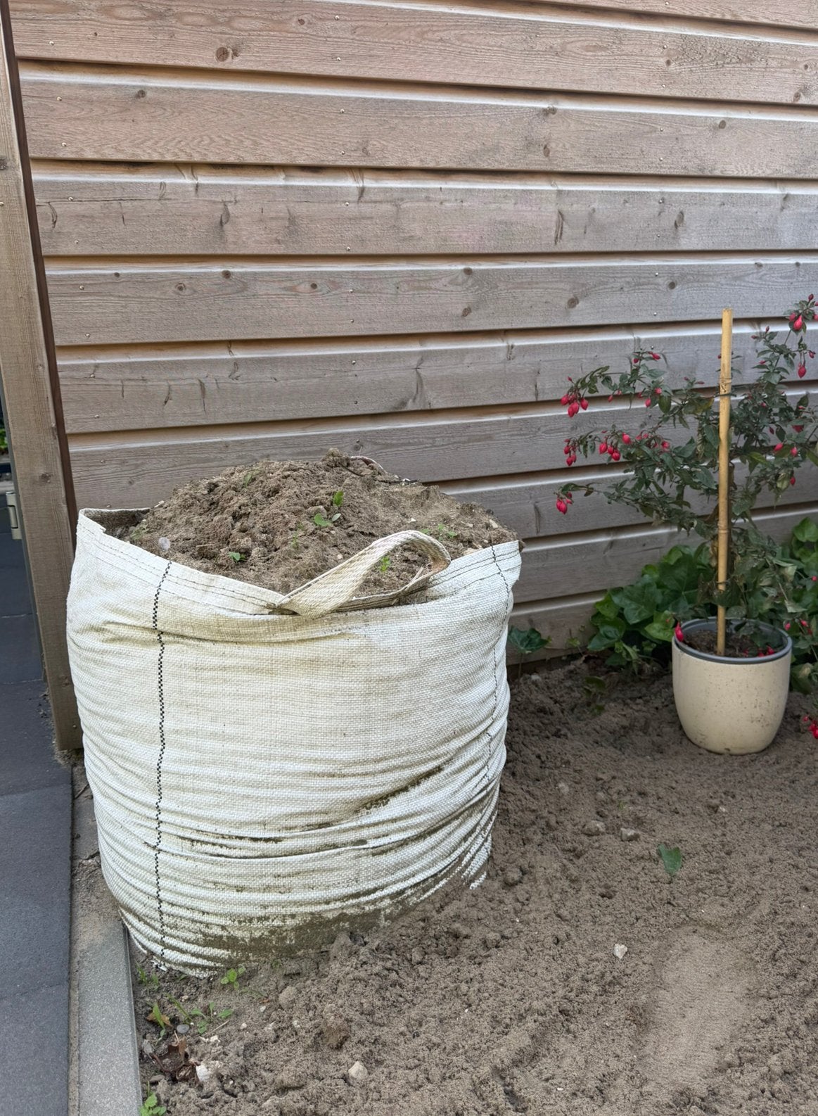 Gratis ophalen Zand grond van nieuwbouw tuin, Tuin en Terras, Zand, Ophalen, Overige typen