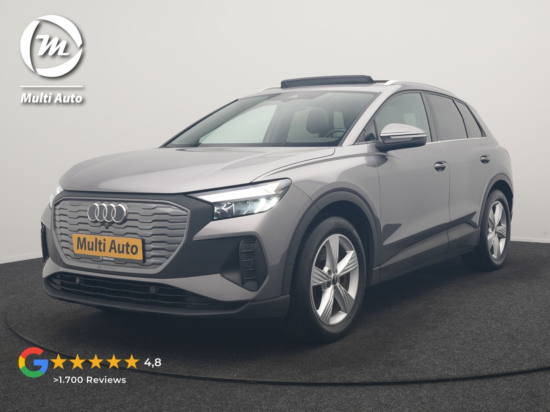 Audi Q4 e-tron 40 Advanced edition 77 kWh 204pk Dealer O.H., Auto's, Automaat, Dealer onderhouden, Achterwielaandrijving, Gebruikt