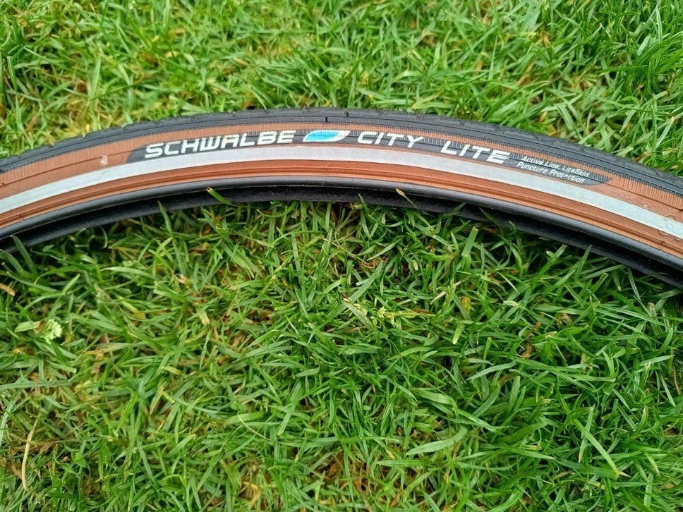 Schwalbe City Lite buitenband 28 inch, Gebruikt, Band, Schwalbe, Rubber