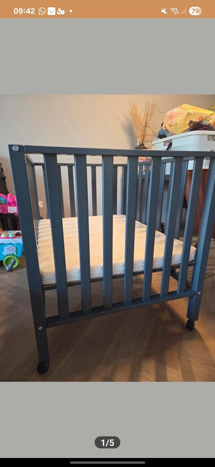 Childwood box, Kinderen en Baby's, Babywiegjes en Ledikanten, Ophalen, Gebruikt, Ledikant