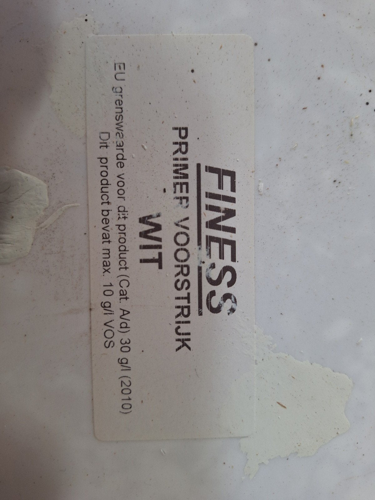 Finess Primer Voorstrijk Wit - meer dan 10 liter, Ophalen of Verzenden