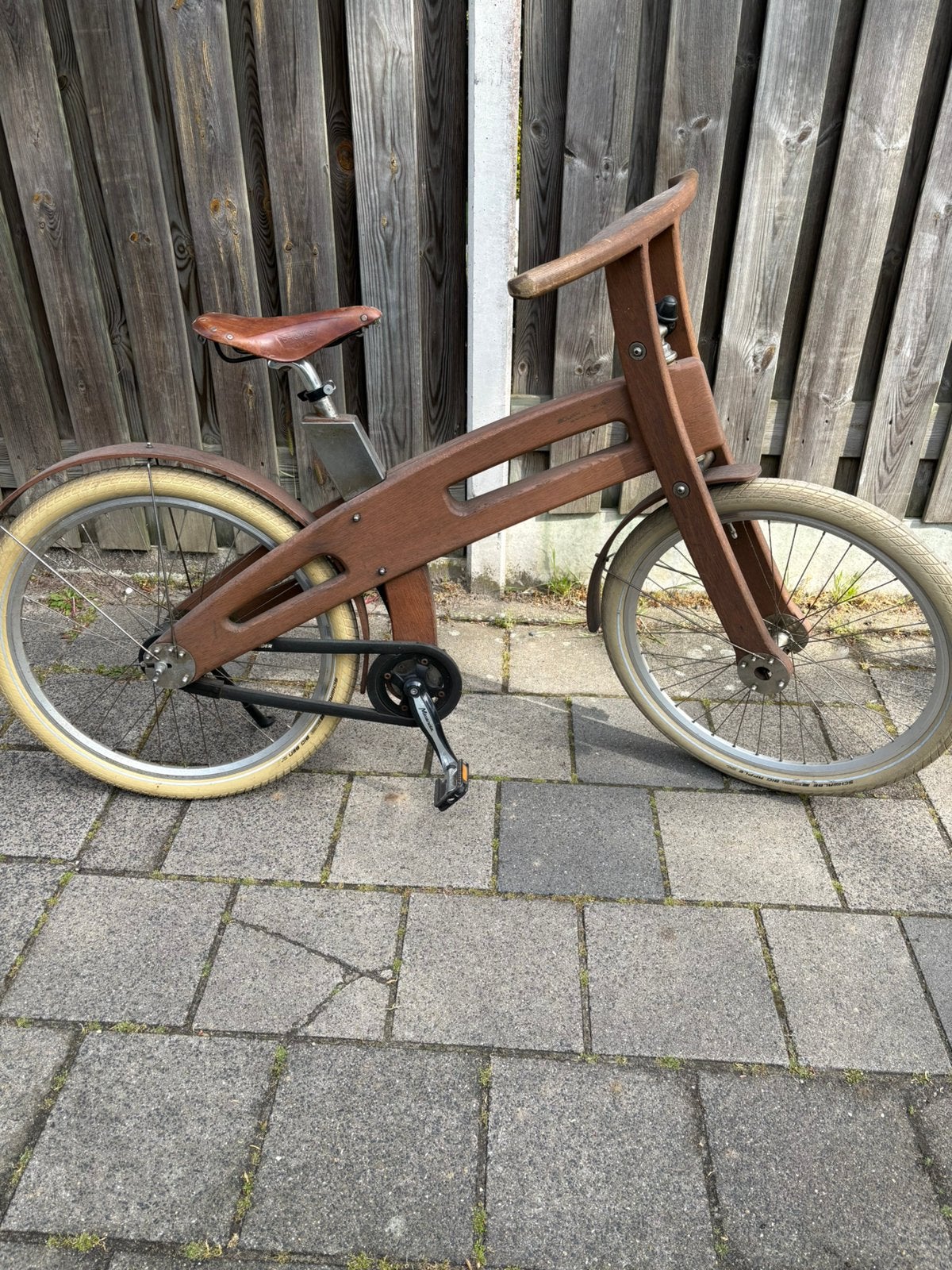 Bough bike houten fiets, Ophalen, Zo goed als nieuw, Staal