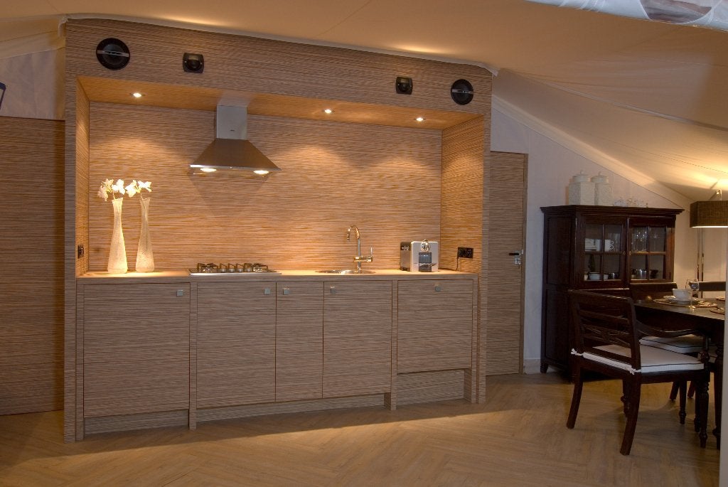 keukenkast, Huis en Inrichting, Keuken | Keukenelementen, Bruin, Nieuw, Ophalen of Verzenden, 200 cm of meer