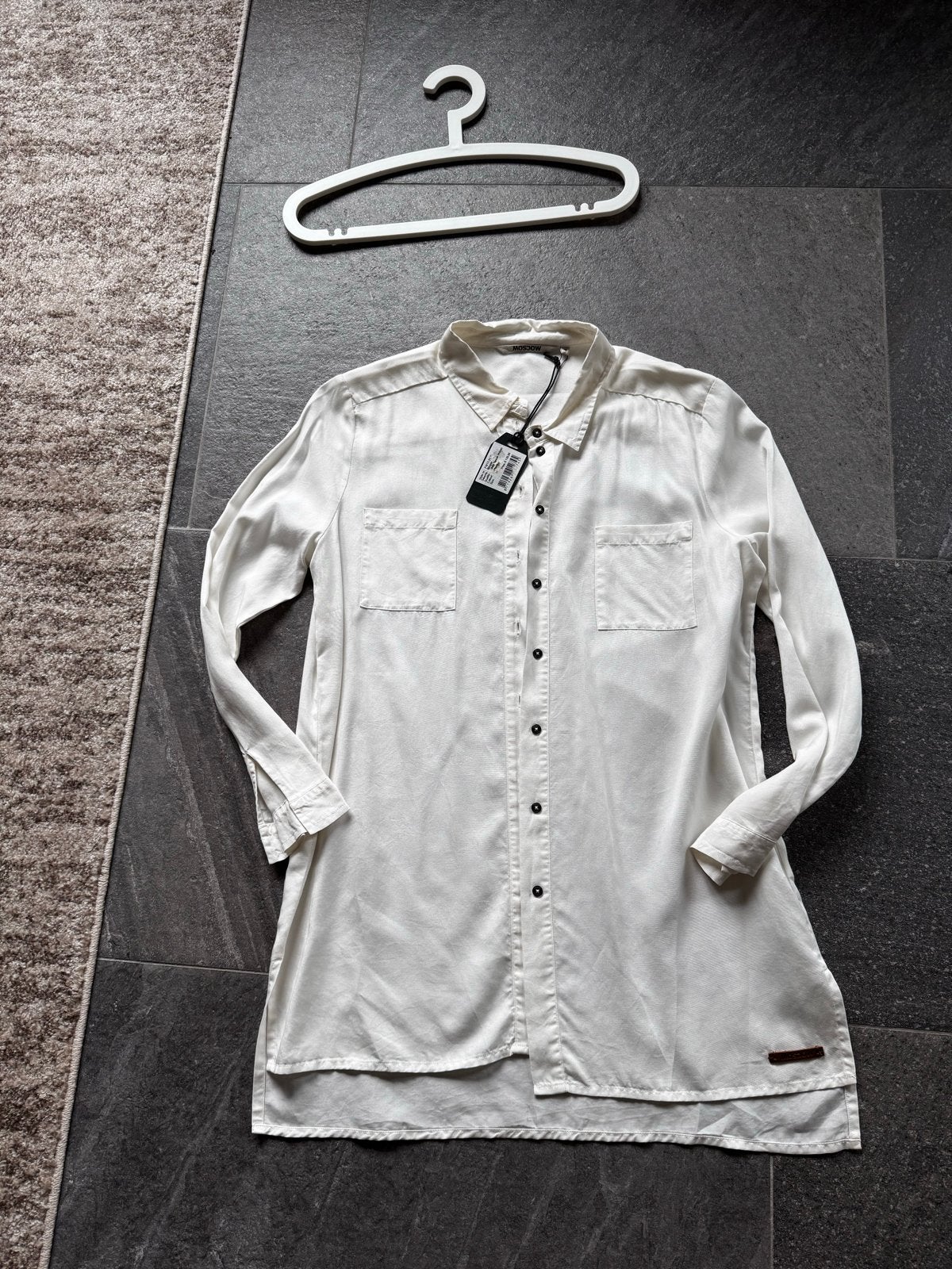 Nieuwe Moscow blouse met kaartje - Maat M, Ophalen of Verzenden, Nieuw, Maat 38/40 (M), Wit