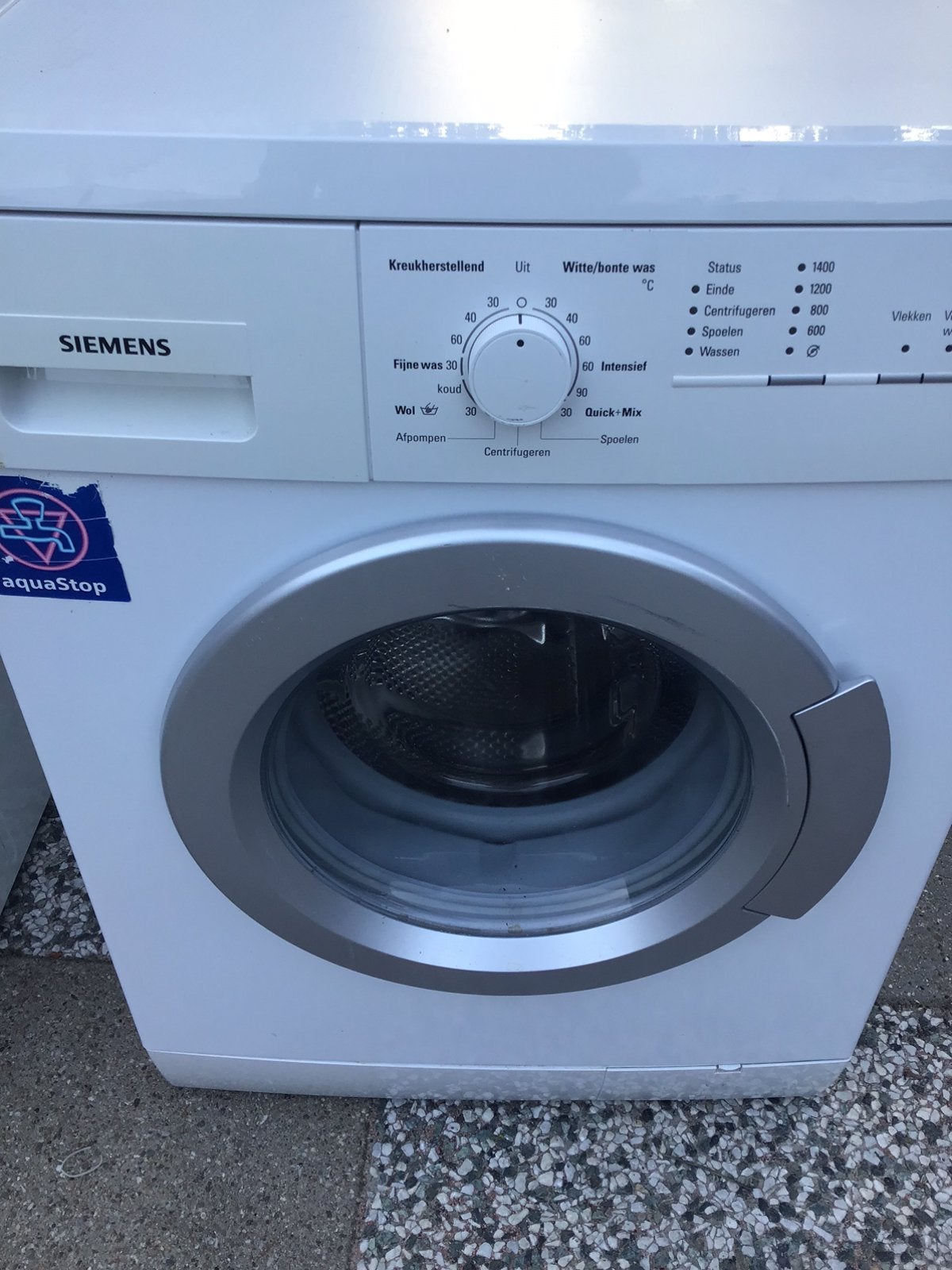 Siemens E14-17 Vision wasmachine, Ophalen, Zo goed als nieuw, 85 tot 90 cm, 1200 tot 1600 toeren