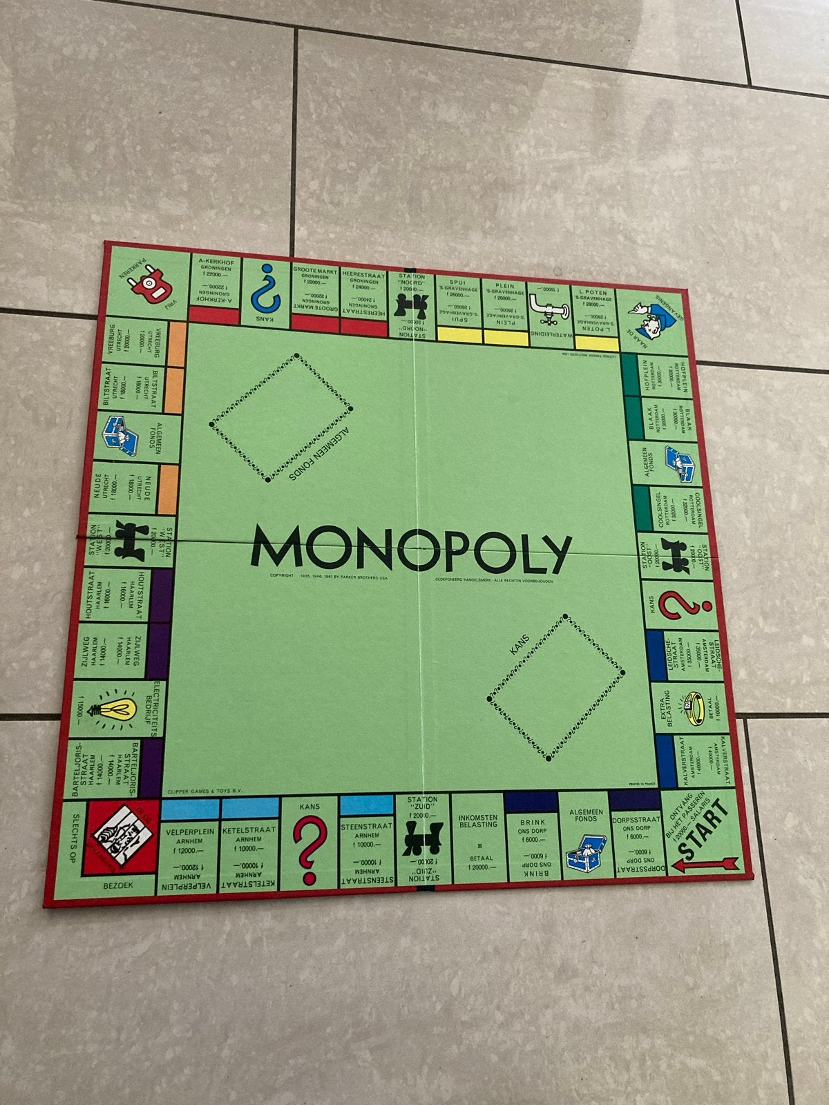 Monopoly - Klassiek Bordspel - Compleet en Goede Staat, Vijf spelers of meer, Ophalen, Gebruikt