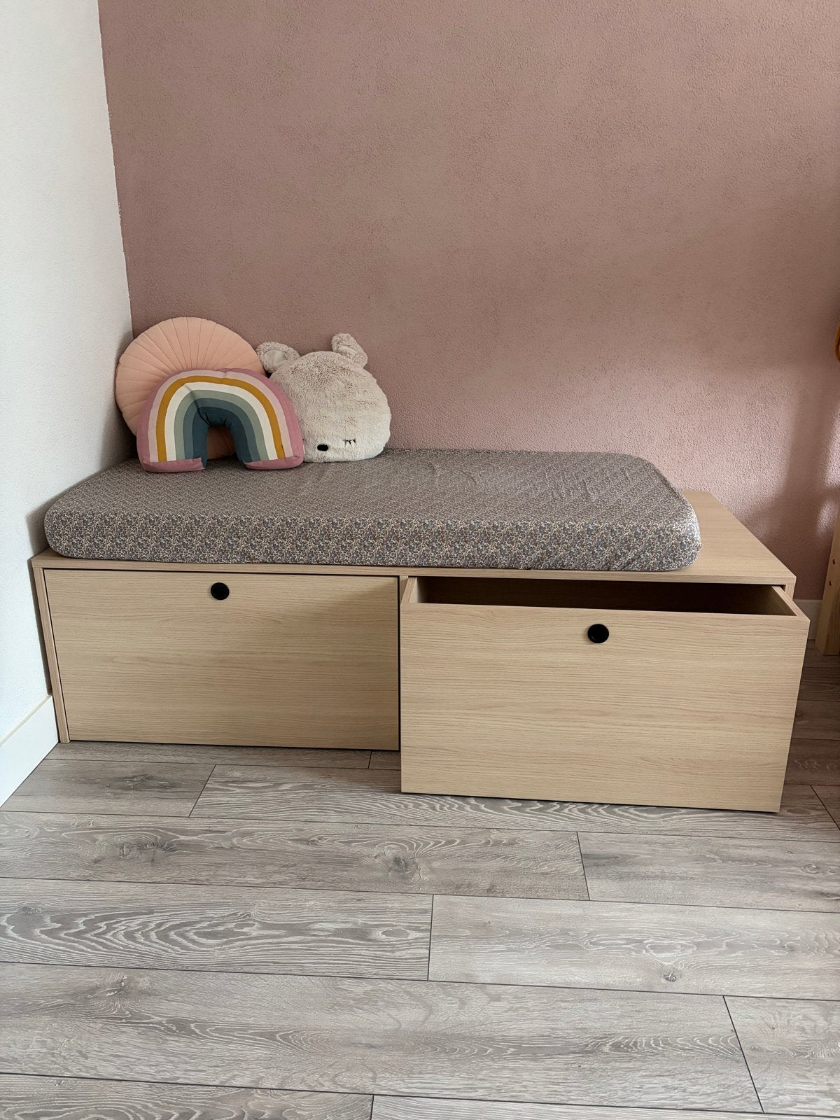 Opbergbank met lades/ chillbank kinderkamer 160x70x45 cm, Huis en Inrichting, Kasten | Overige, Ophalen of Verzenden, Zo goed als nieuw