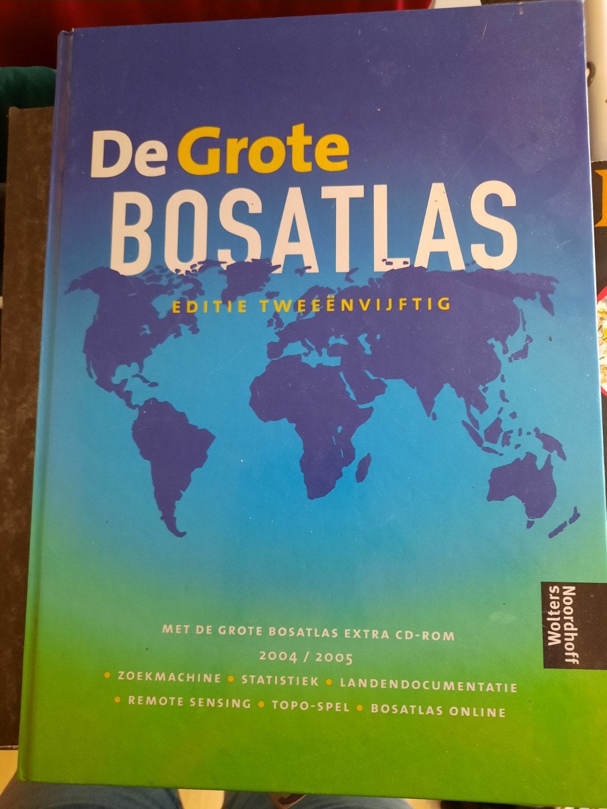 De Grote Bosatlas Editie Tweeënvijftig (52), Gelezen, Bosatlas, 2000 tot heden, Ophalen of Verzenden