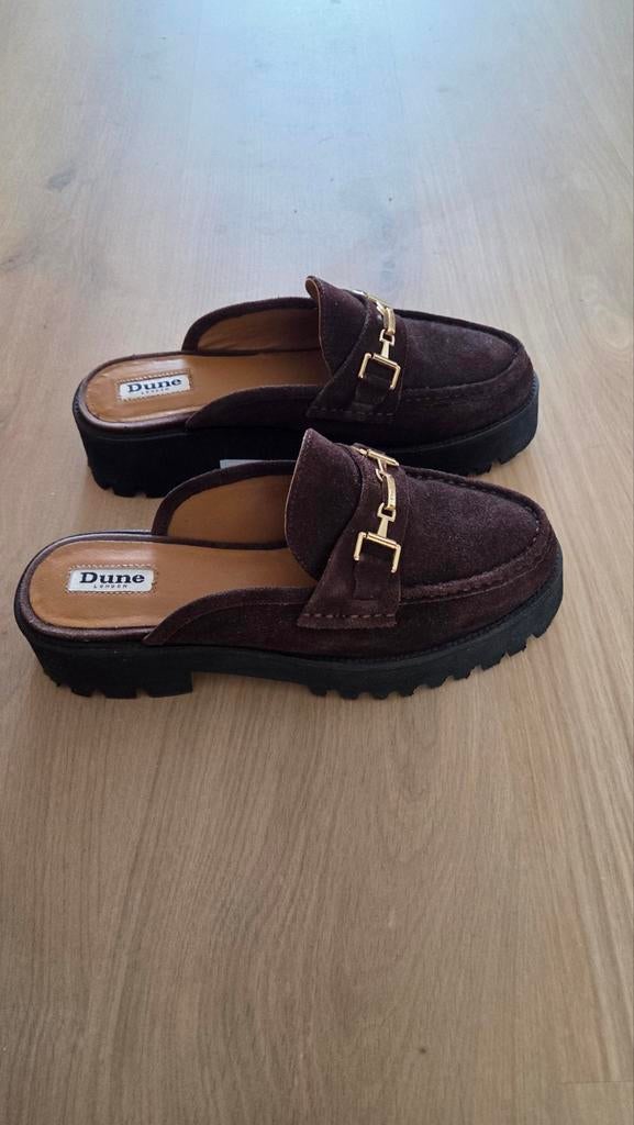 Dune London Loafers maat 40, Kleding | Dames, Schoenen, Bruin, Instappers, Ophalen of Verzenden, Zo goed als nieuw