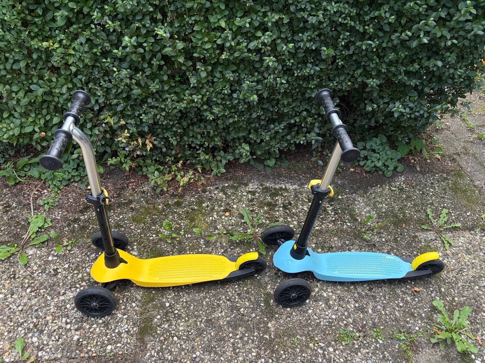 Gele Step voor kinderen 2-4 jaar, Fietsen en Brommers, Ophalen, Gebruikt, Gewone step