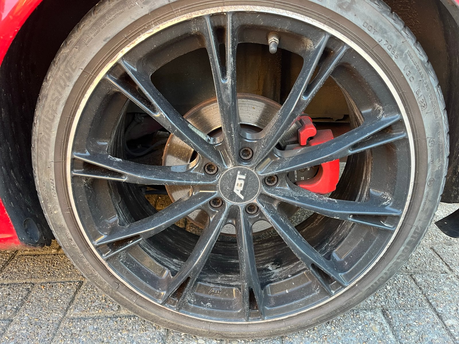Originele 18 inch ABT velgen - 5x100, 18 inch, Banden en Velgen, Ophalen of Verzenden, Personenwagen