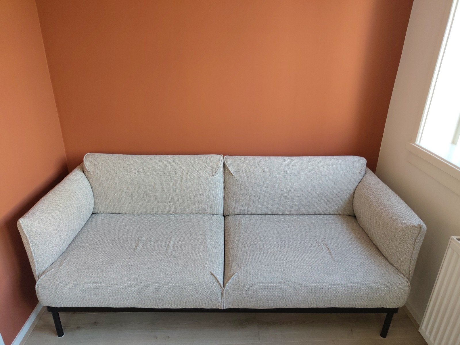 IKEA ÄPPLARYD bank - Zo goed als nieuw, Ophalen, 150 tot 200 cm, Tweepersoons, 75 tot 100 cm