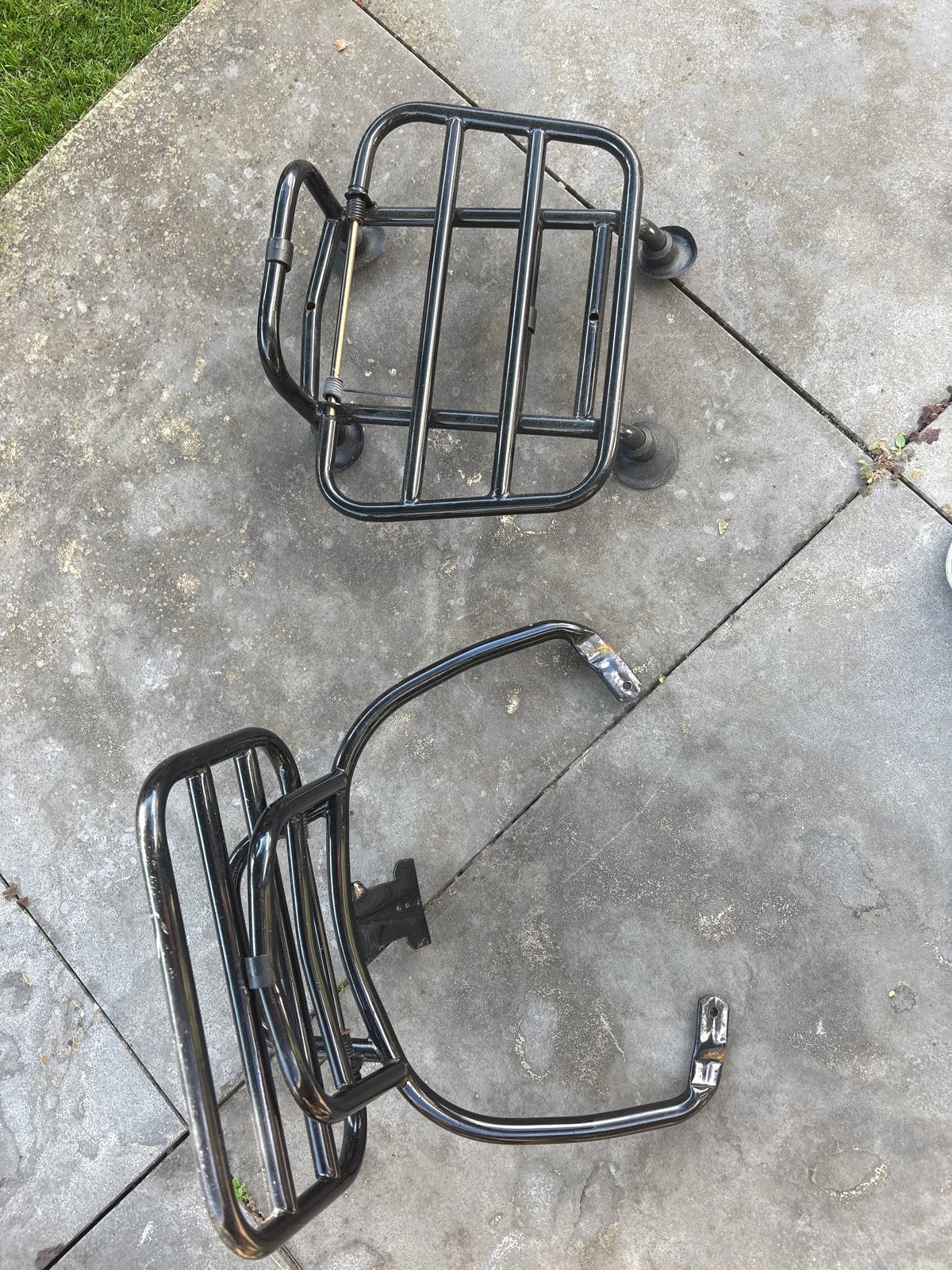 Bagagerekjes voor Vespa scooter - Zwart, Ophalen, Gebruikt, Benzine