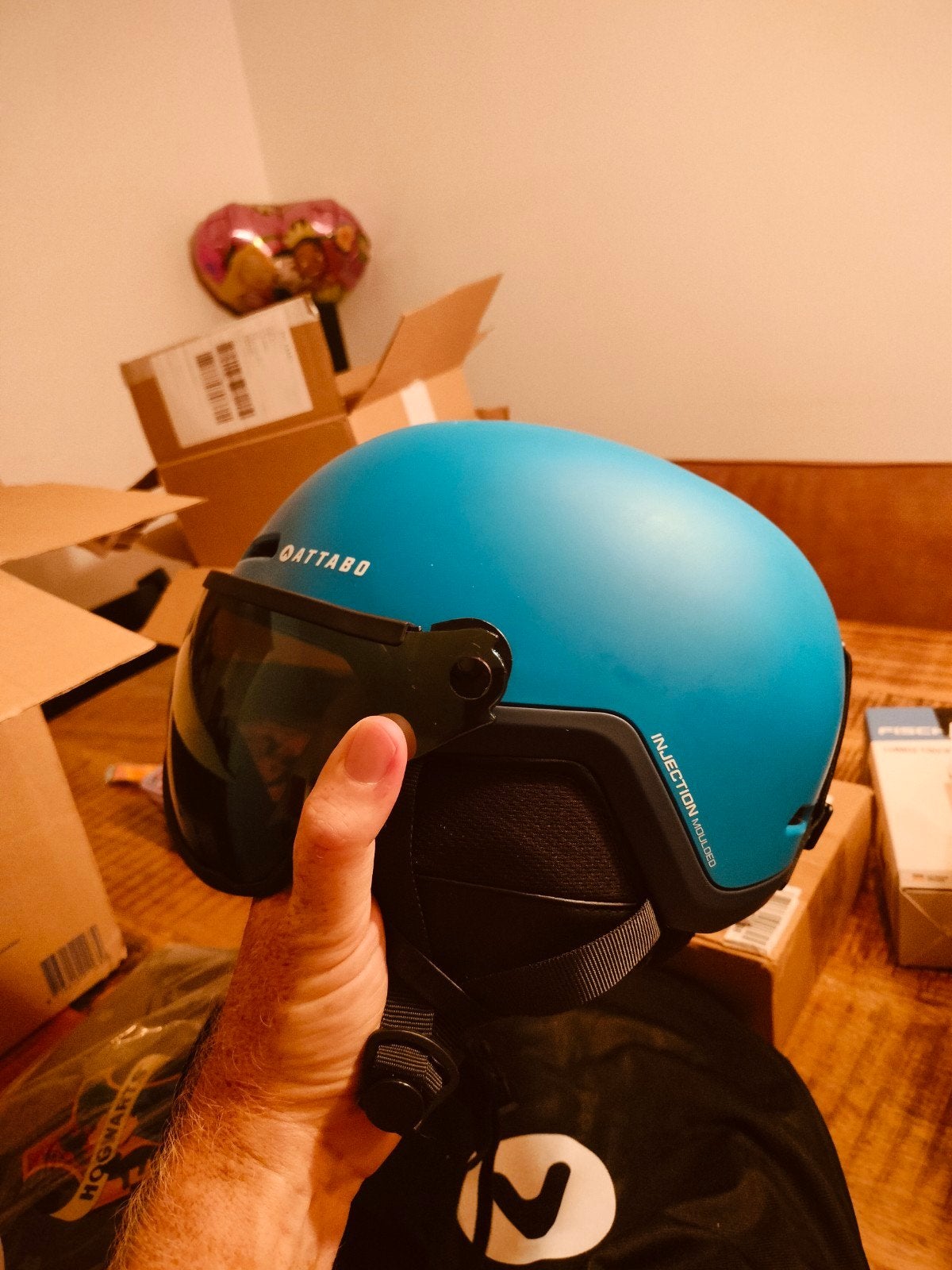 Kinderskihelm ATTABO Avens 2.0 Jr Vizier, Overige merken, Overige typen, Nieuw, Ophalen of Verzenden