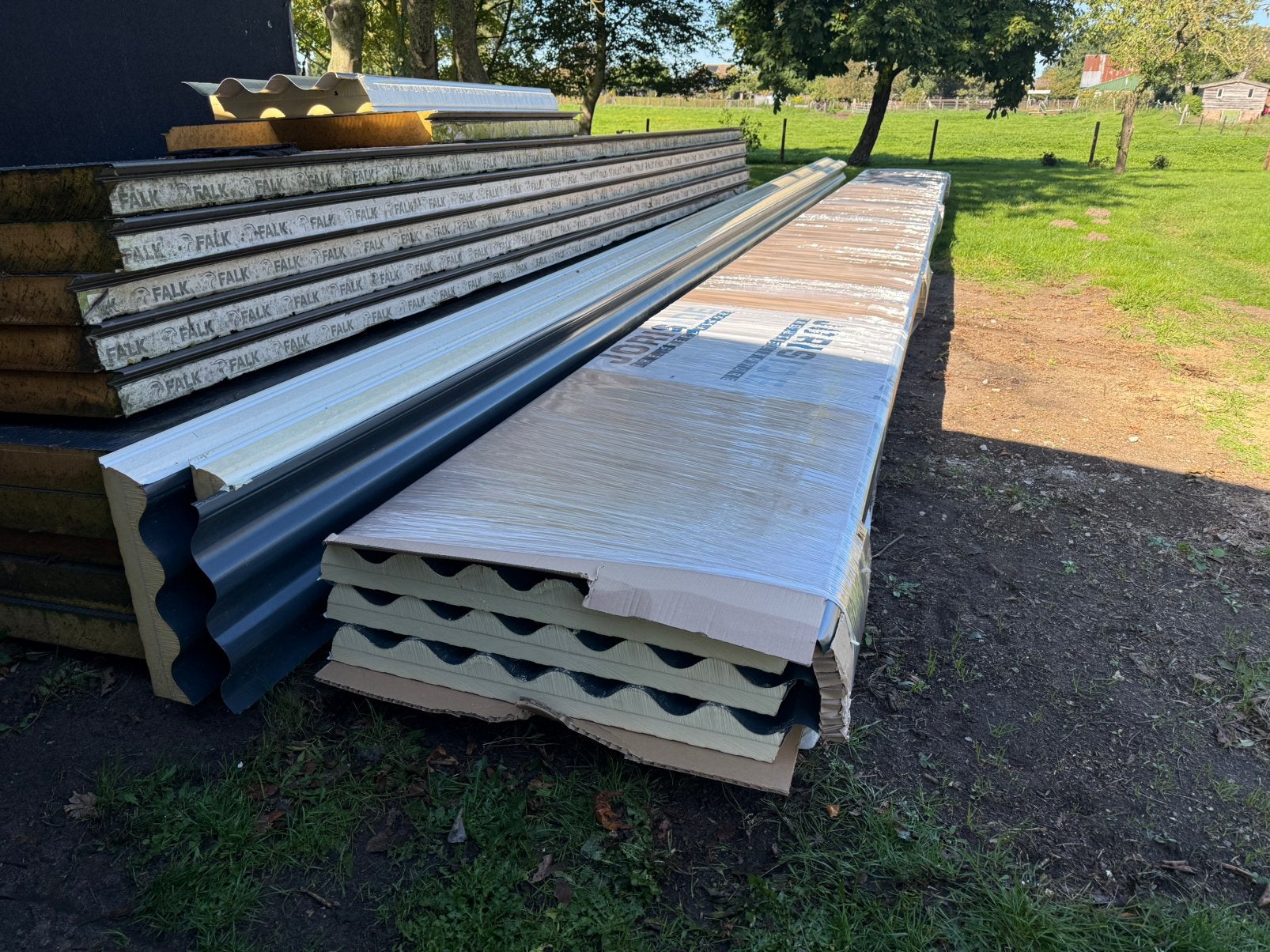 Sandwich dakplaten JorisIde JLOnduroof 1000x60 924-antracite, Doe-het-zelf en Verbouw, Ophalen, Nieuw, Overige materialen, 50 tot 100 mm