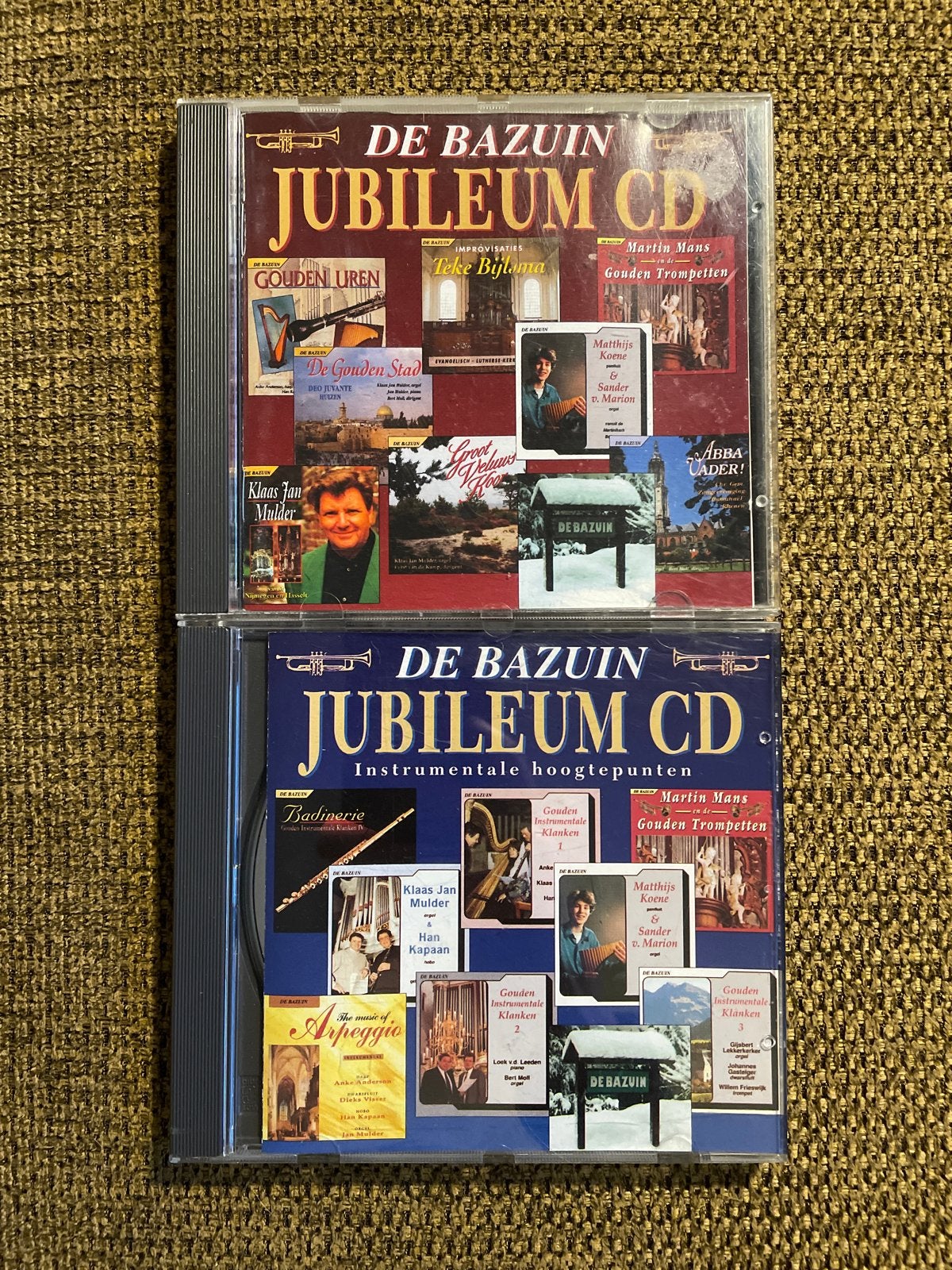 De Bazuin Jubileum 1 en 2 cd Instrumentaal, Cd's en Dvd's, Gebruikt, Overige componisten, Ophalen of Verzenden, Inclusief boekje