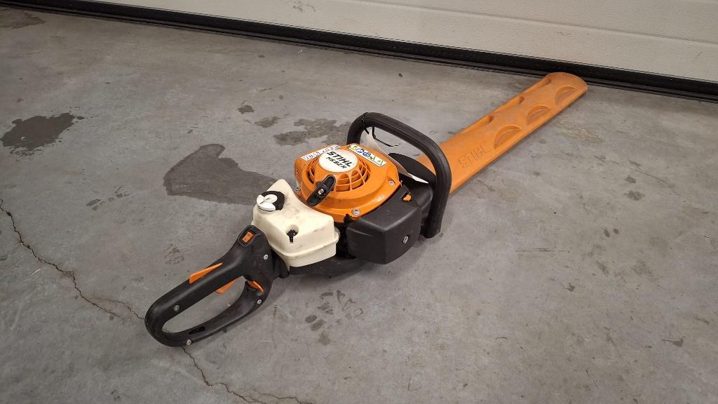Stihl HS 82R benzine heggenschaar 60 cm, Ophalen, Gebruikt, Benzine, Stihl