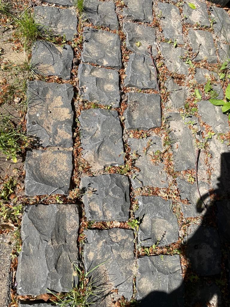 Sierstenen, ruim 18 m2, Tuin en Terras, Tegels en Klinkers, Ophalen, Gebruikt, Overige typen, Natuursteen