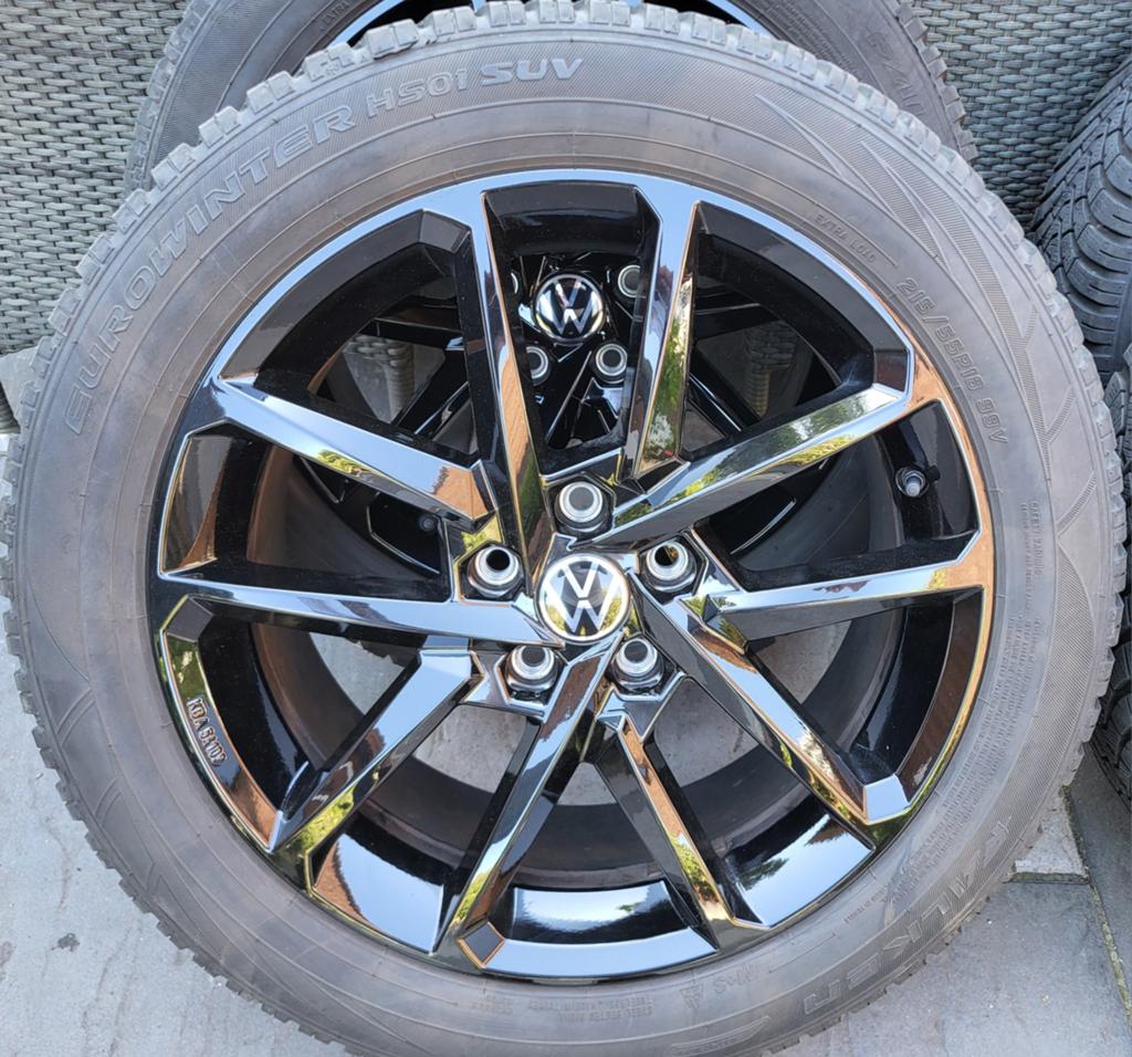 18 inch VW ID.3 Velgenset met winterbanden 5x112, 18 inch, 215 mm, Banden en Velgen, Nieuw
