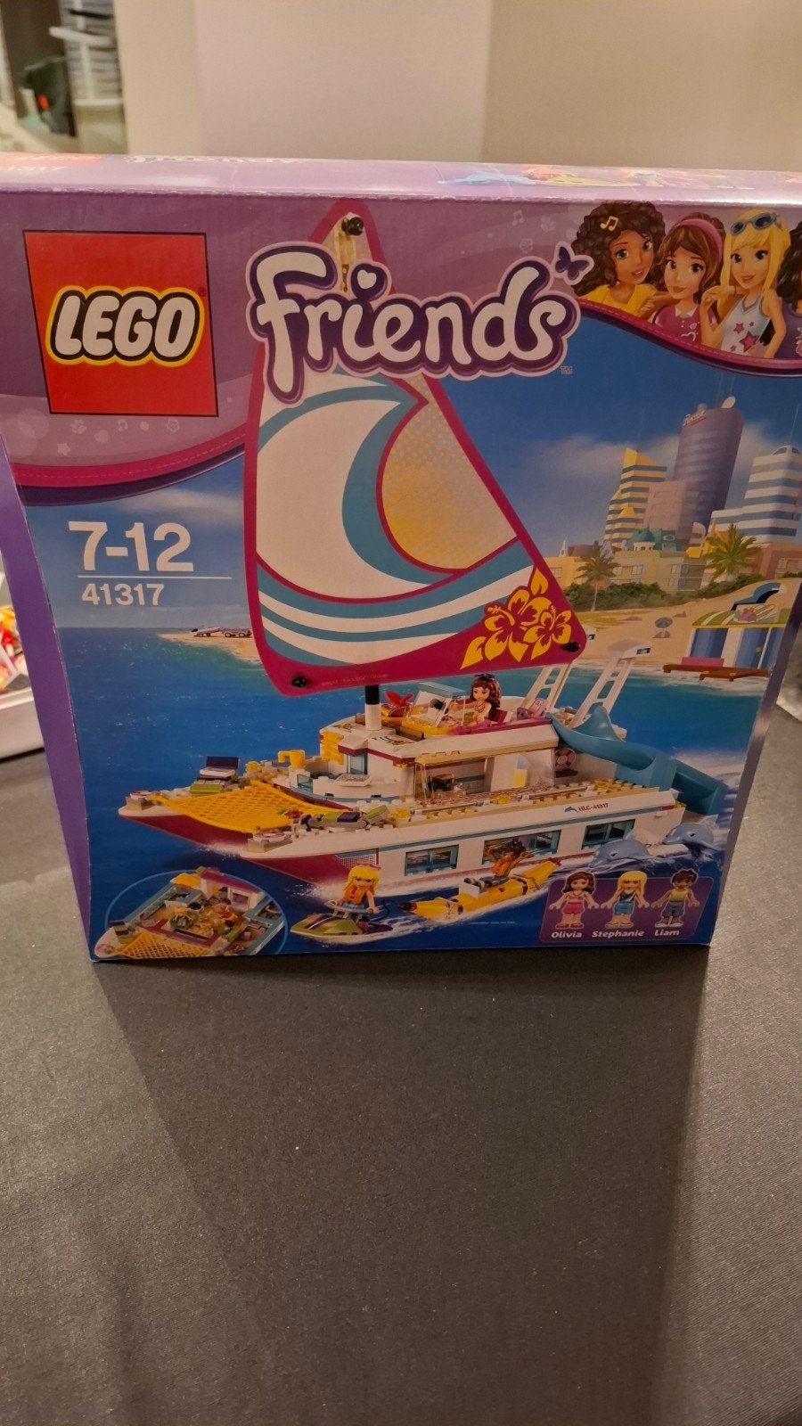 Lego friends grote boot 41317, Ophalen of Verzenden, Zo goed als nieuw