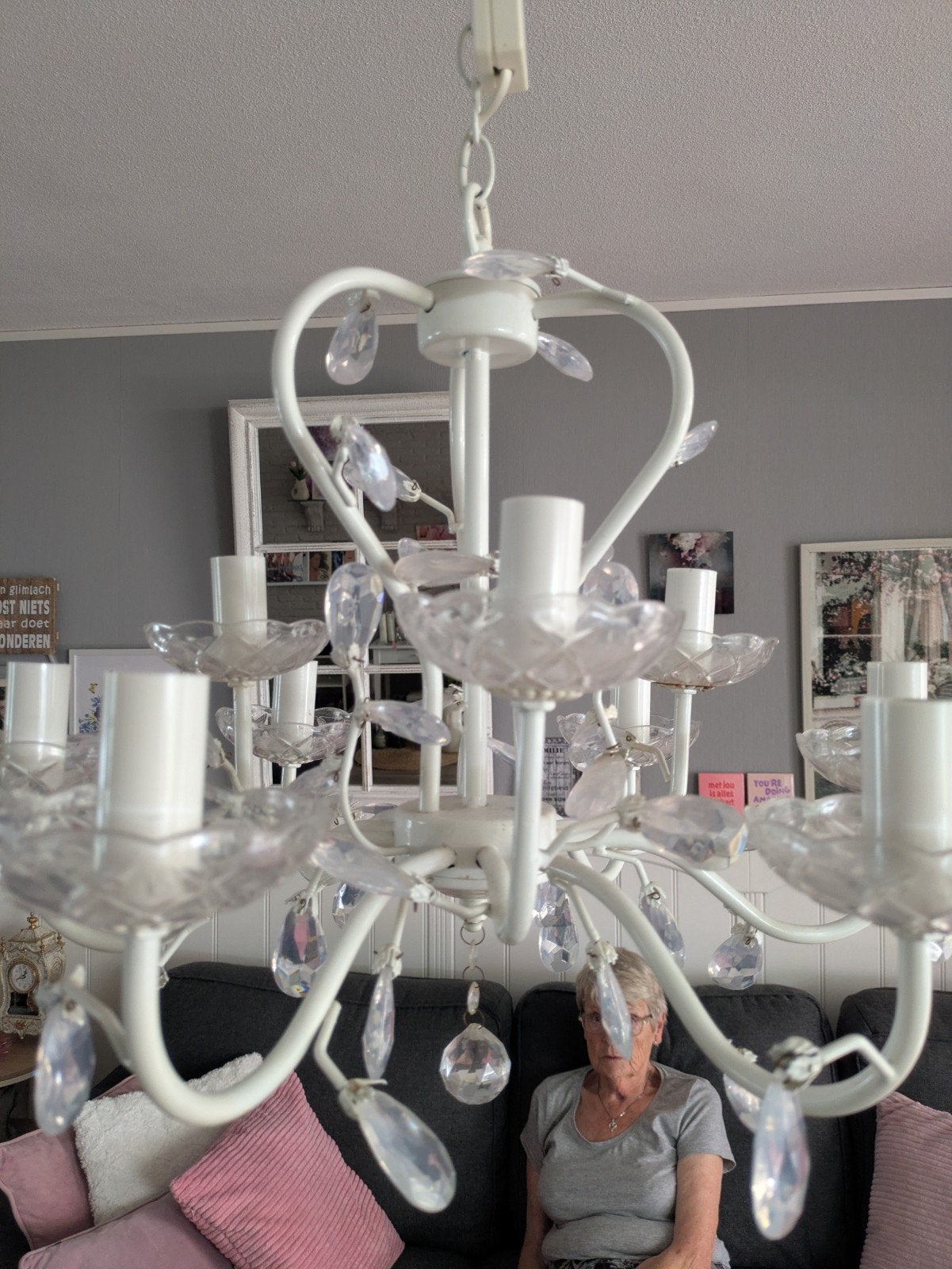 Hanglamp, Huis en Inrichting, Lampen | Hanglampen, Ophalen of Verzenden, Gebruikt