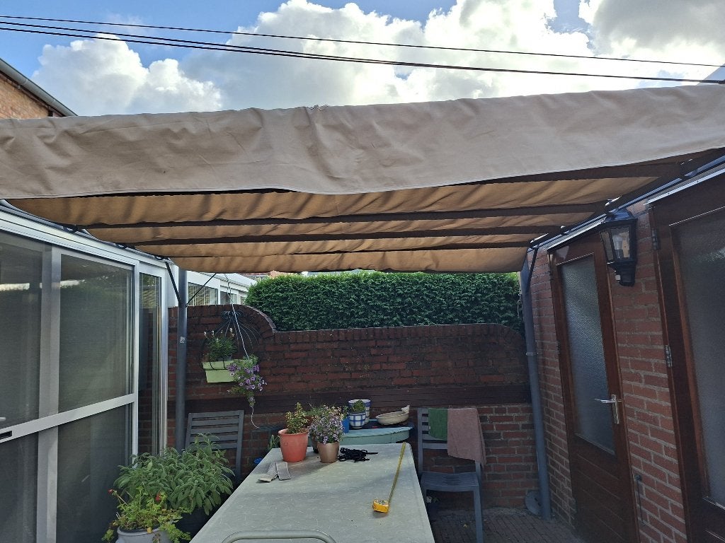 Pergola met uittrekbaar dak, Ophalen, Gebruikt, Tuinpaviljoen