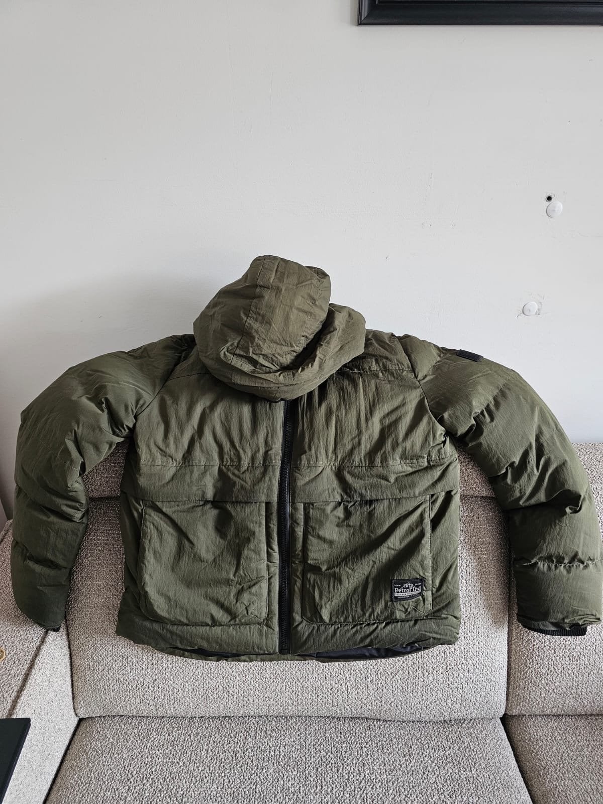 Petrol Industries winterjas maat L, Kleding | Heren, Ophalen of Verzenden, Zo goed als nieuw, Maat 52/54 (L), Groen