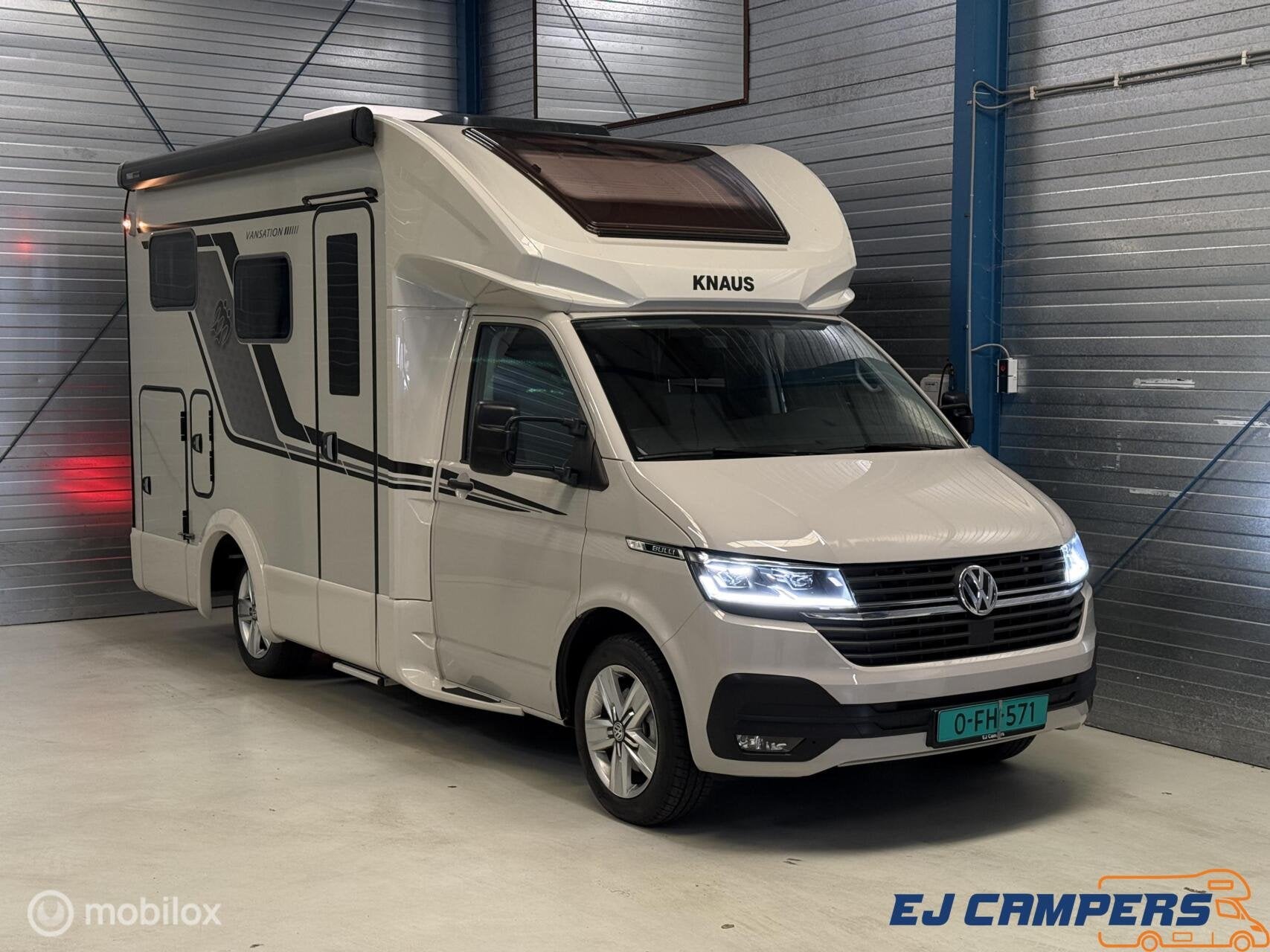 Volkswagen Knaus Van 500 MQ Zo goed als nieuw! AUTOMAAT, Automaat, Ringverwarming, Airbags, Bedrijf