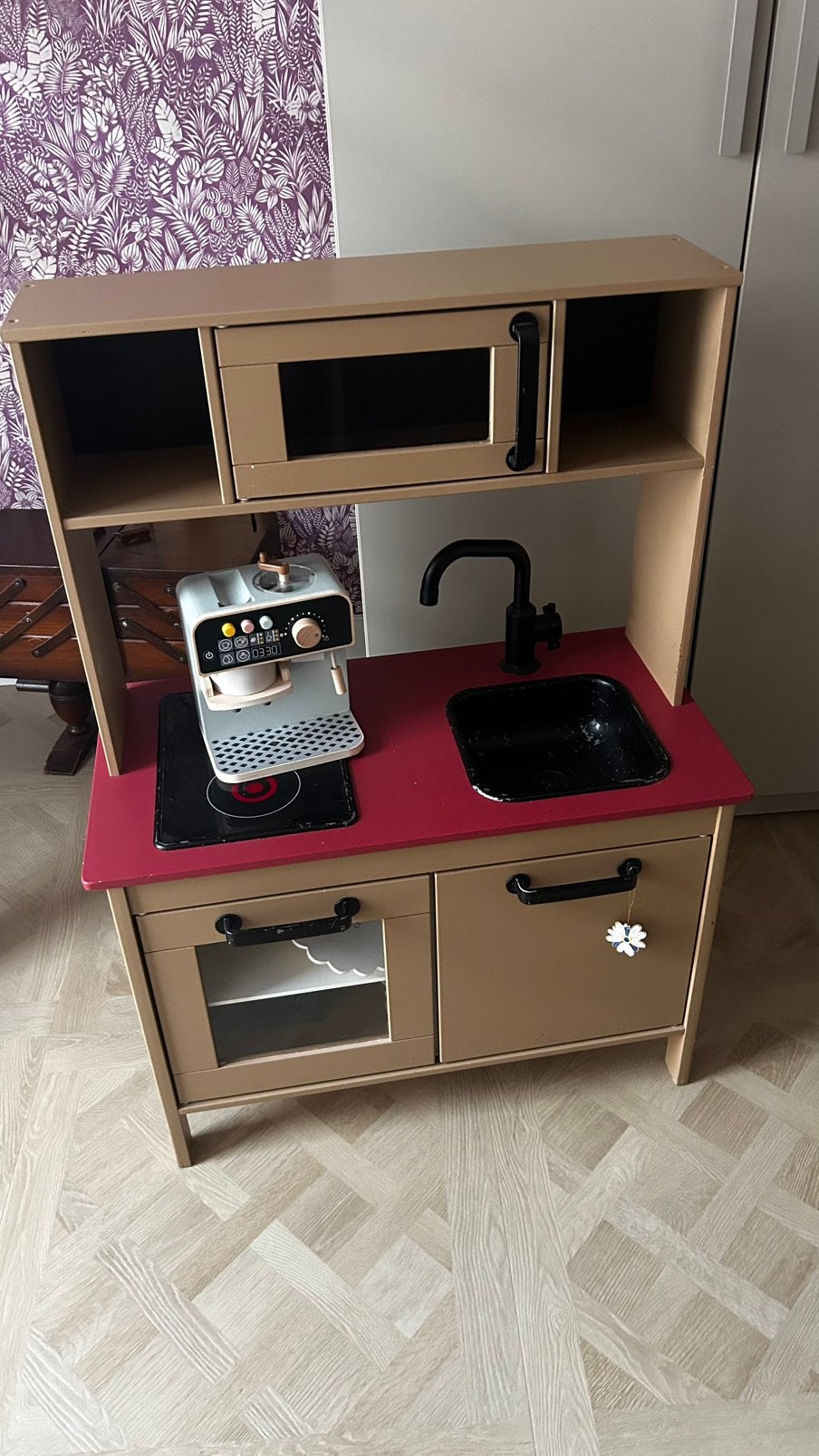 Ikea speelgoed keuken incl toebehoren, Ophalen, Gebruikt, Hout, Speelkeuken