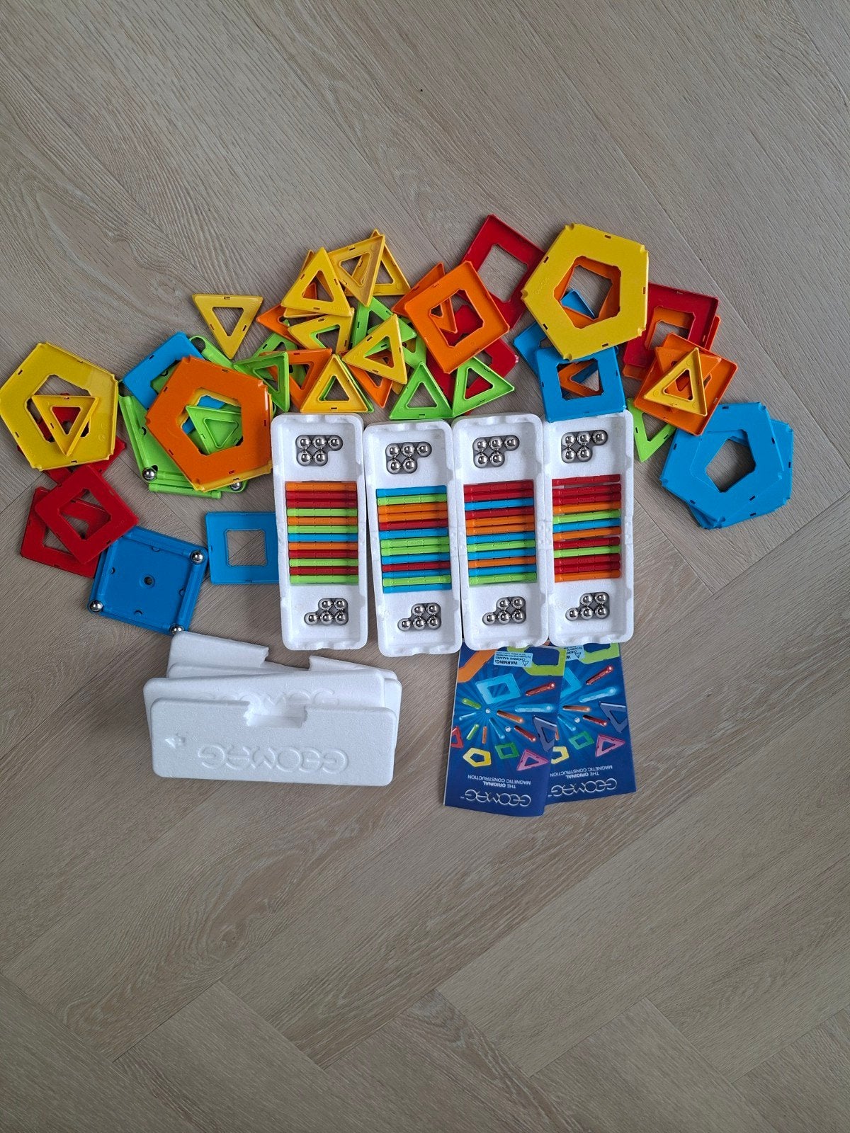 Geomag set - Magnetisch speelgoed om te  bouwen, Ophalen of Verzenden, Gebruikt, Bouwen
