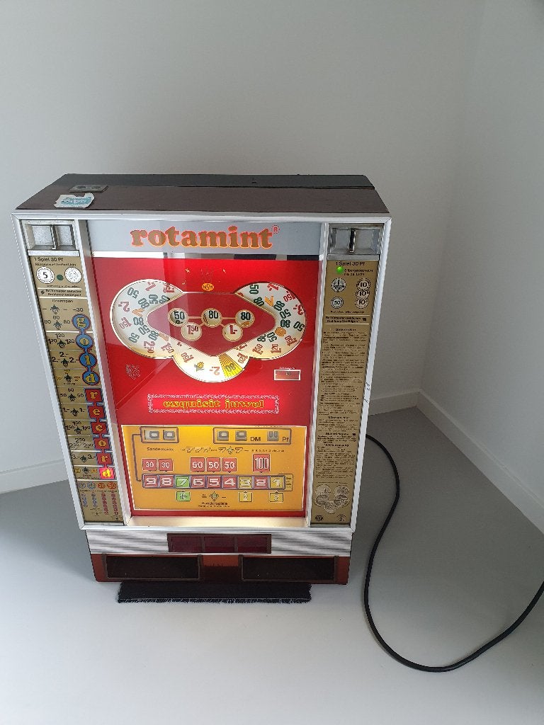 Rotamint automaat, Exquisit Juwel, Verzamelen, Overige munten, Ophalen, Gebruikt
