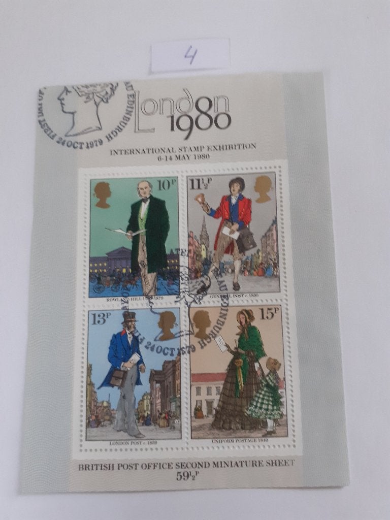Engeland, Verzenden, Overige landen, Gestempeld