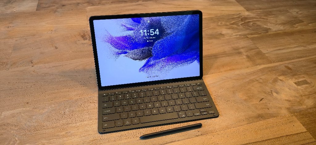 Samsung tab S7FE (SM-T733) te koop, Computers en Software, Ophalen, SM-T733, Zo goed als nieuw, 128 GB