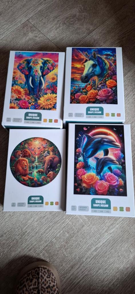 Houten puzzels, Ophalen of Verzenden, Minder dan 500 stukjes, Zo goed als nieuw