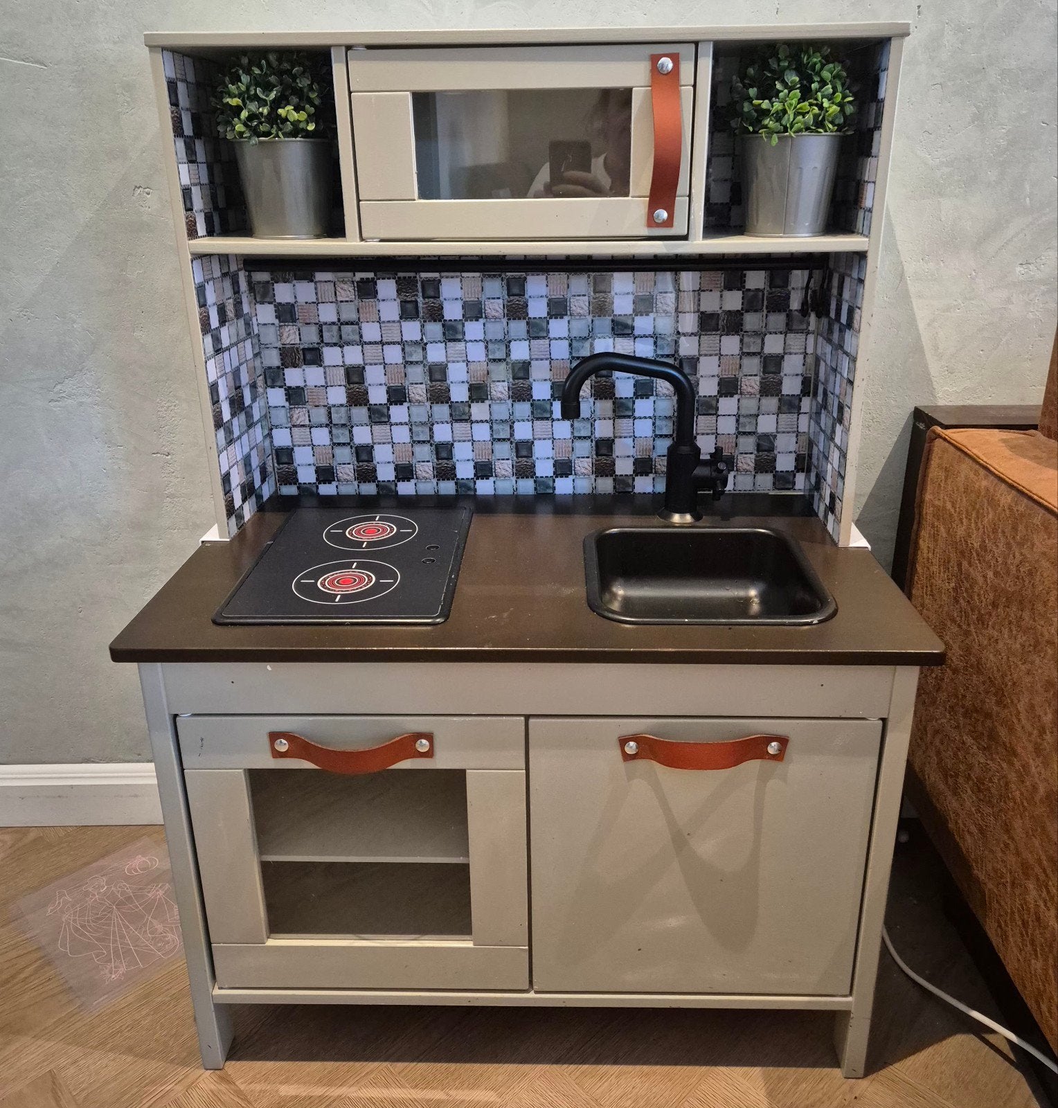 Keukentje duktig ikea, Ophalen