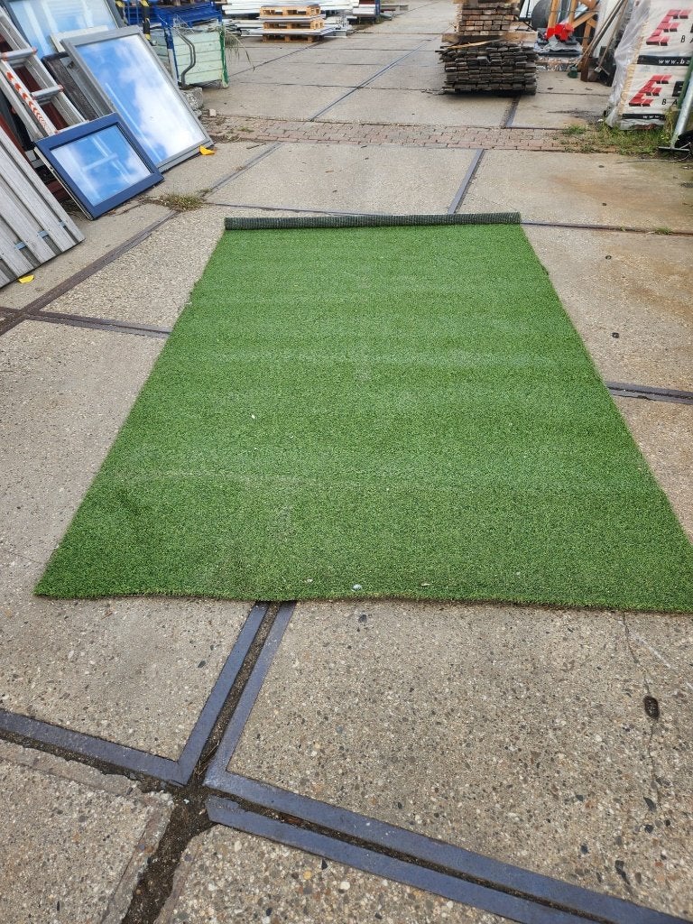 26209 - Rol kunstgras, balkon, terras, Tuin en Terras, Ophalen, Gebruikt, Kunststof, Buiten