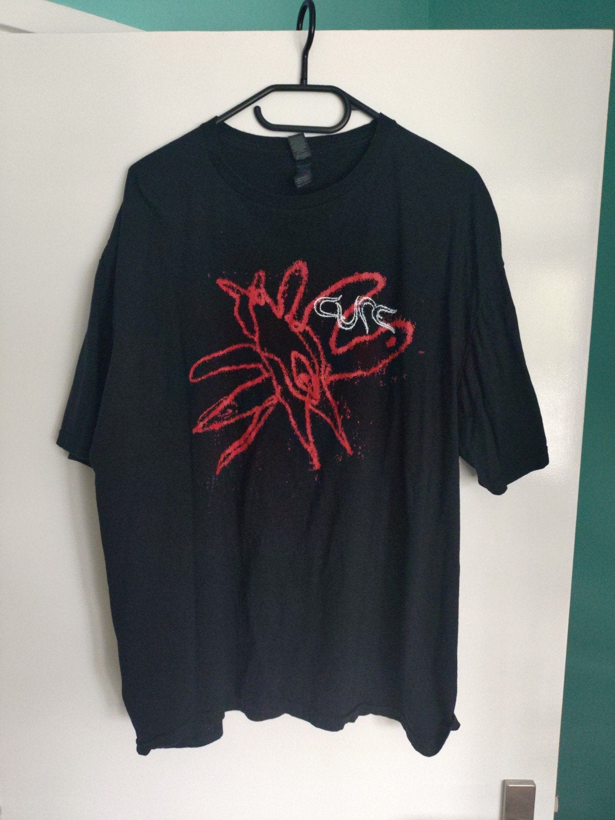 The Cure T-shirt Zwart Maat 2XL, Kleding | Heren, Ophalen of Verzenden, Zo goed als nieuw, Overige maten, Zwart