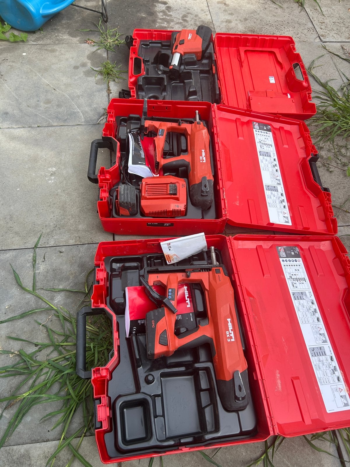 Hilti BX3 / GX3, Ophalen, Zo goed als nieuw