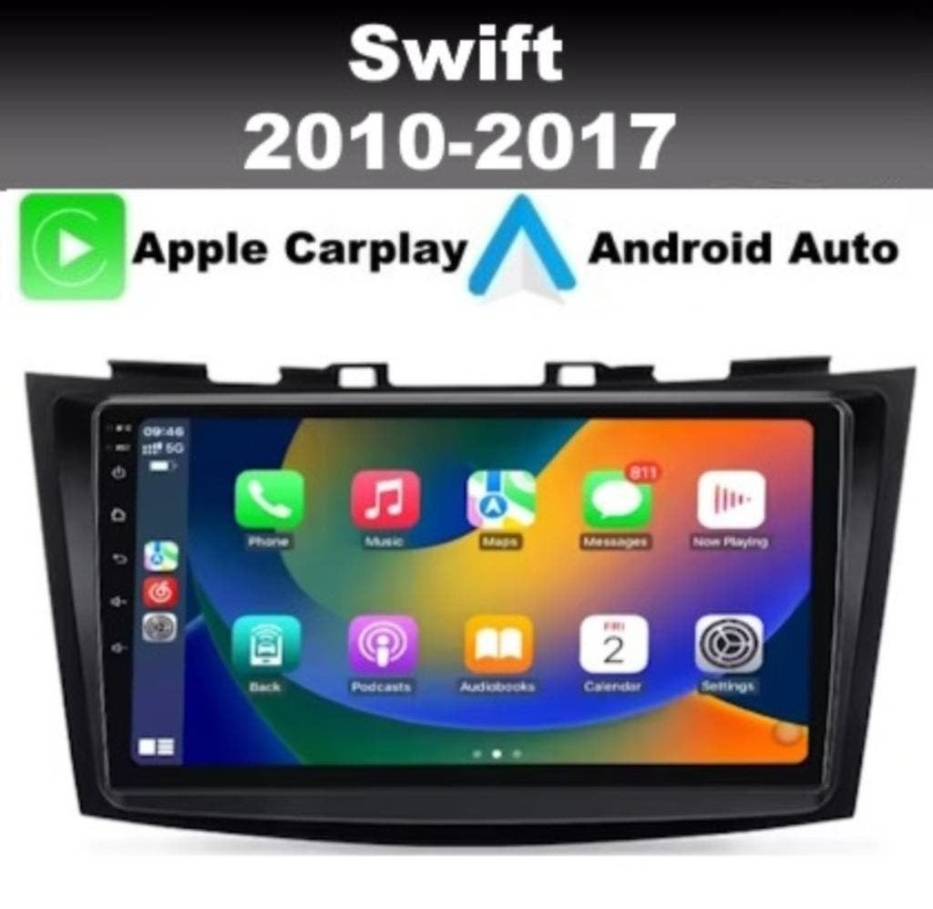 Suzuki Swift 2010-2017 navigatie android 15 apple carplay, Ophalen of Verzenden, Nieuw