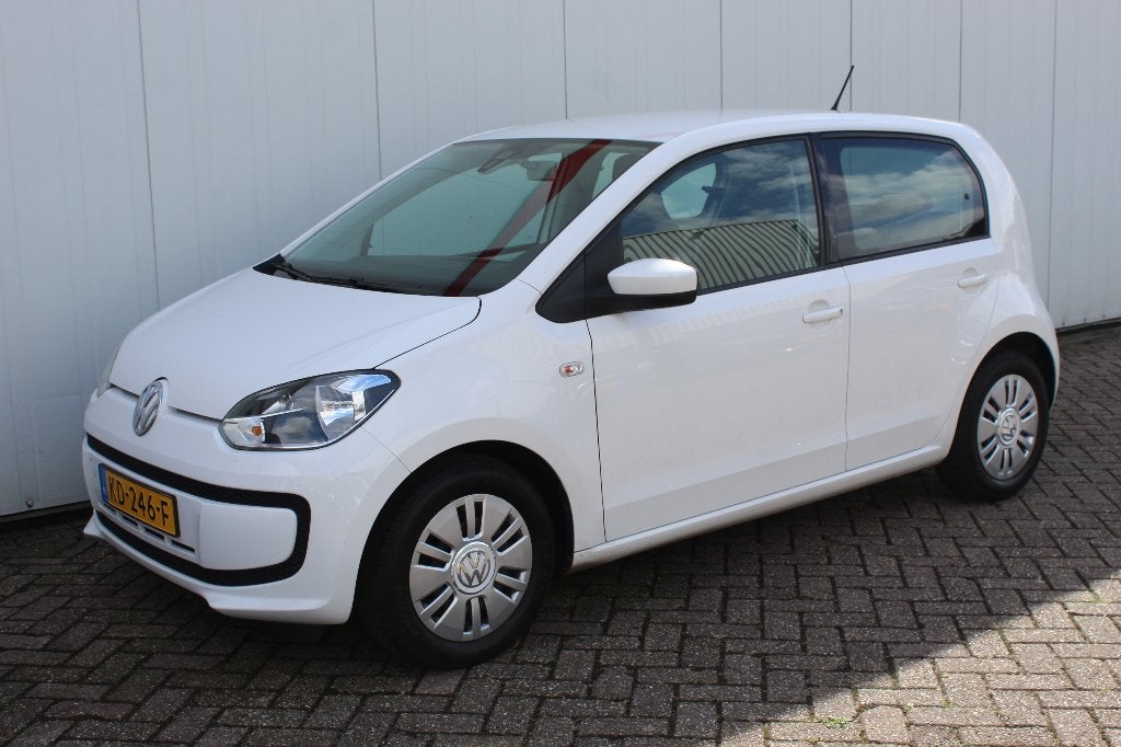 VOLKSWAGEN up! 1.0 5 DEURS AUTOMAAT Move up! ZEER MOOI ! !, Auto's, Volkswagen, Stof, 60 pk, Wit, Bedrijf