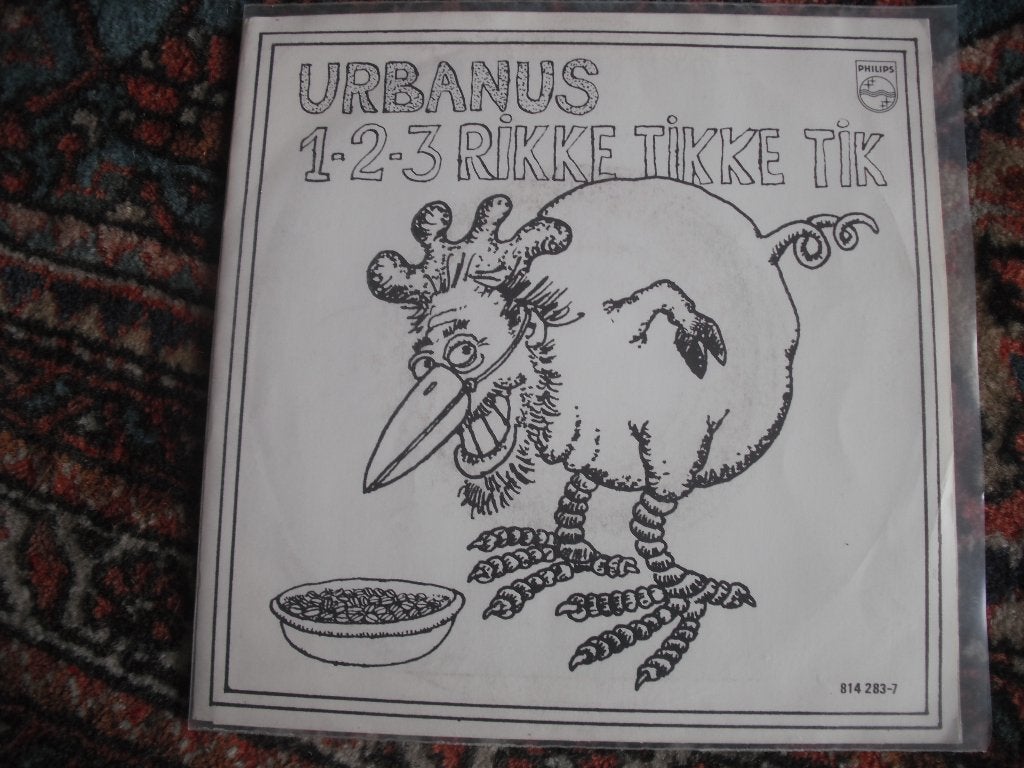 Urbanus - 1-2-3 Rikke Tikke Tik / Awel Mercie, Ophalen of Verzenden