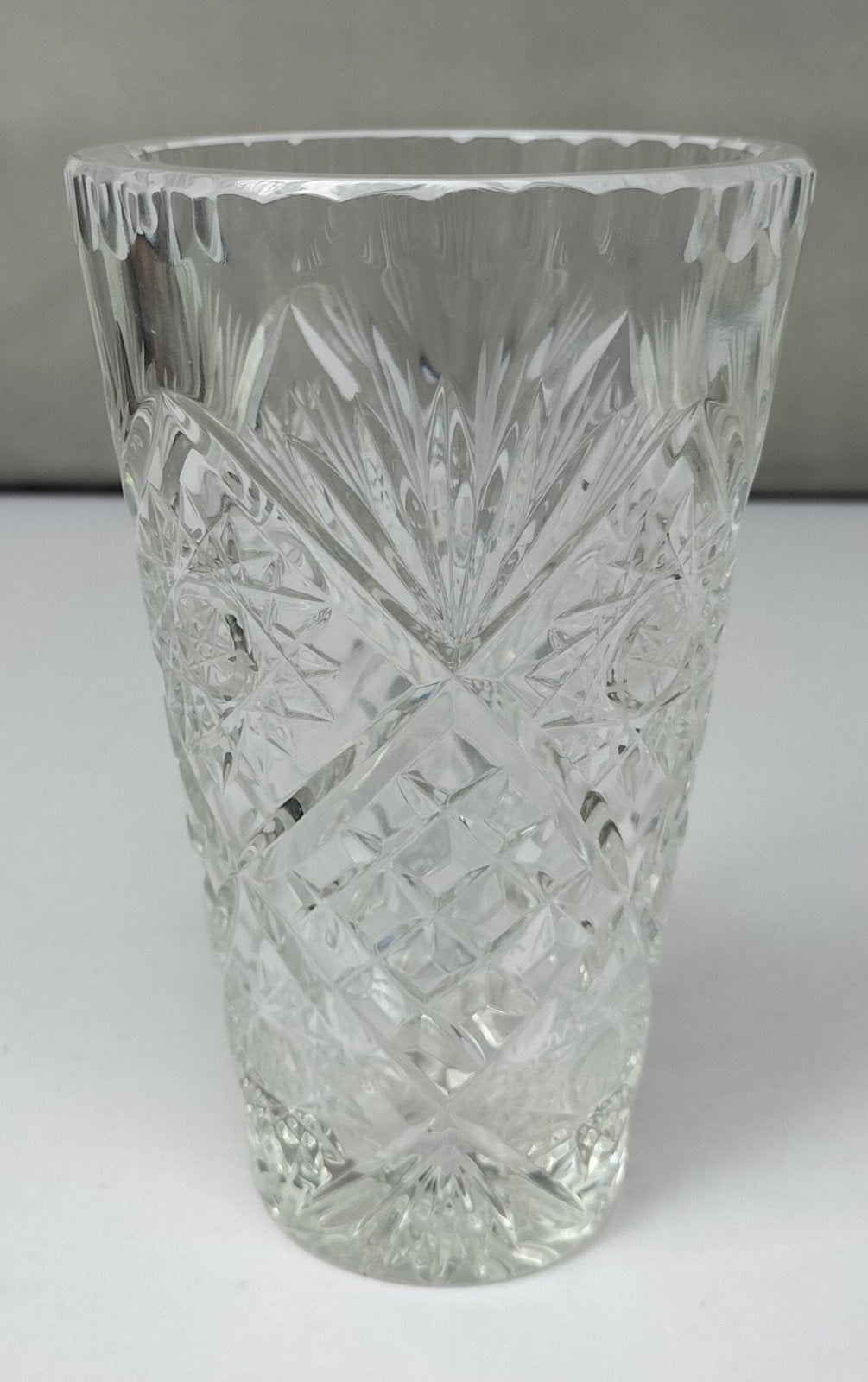 Crystal Bohemia vaas (15 cm), Ophalen of Verzenden
