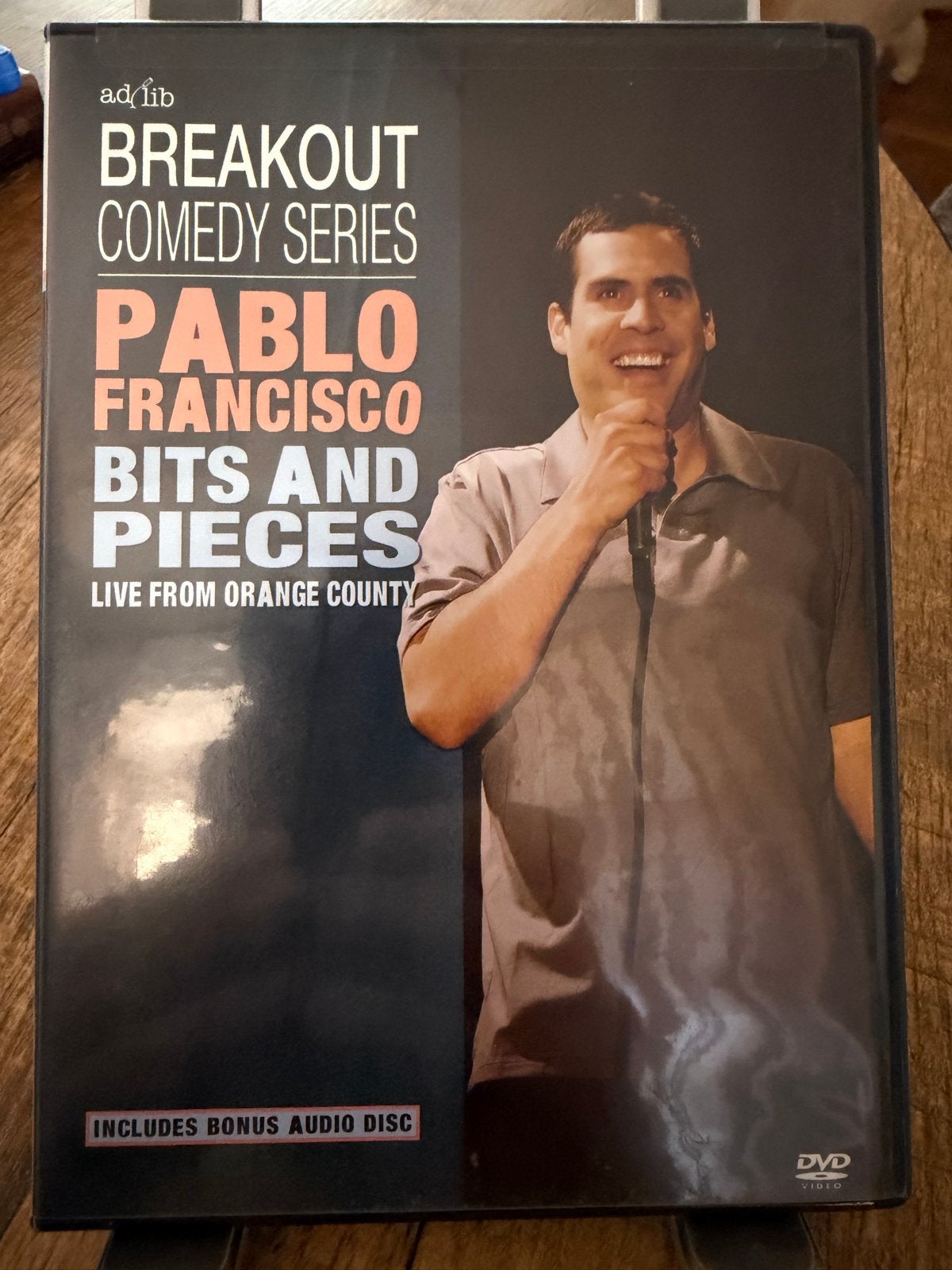 Pablo Francisco: Bits and Pieces - Live Comedy DVD, Ophalen of Verzenden, Zo goed als nieuw, Live-album, Bonusmateriaal